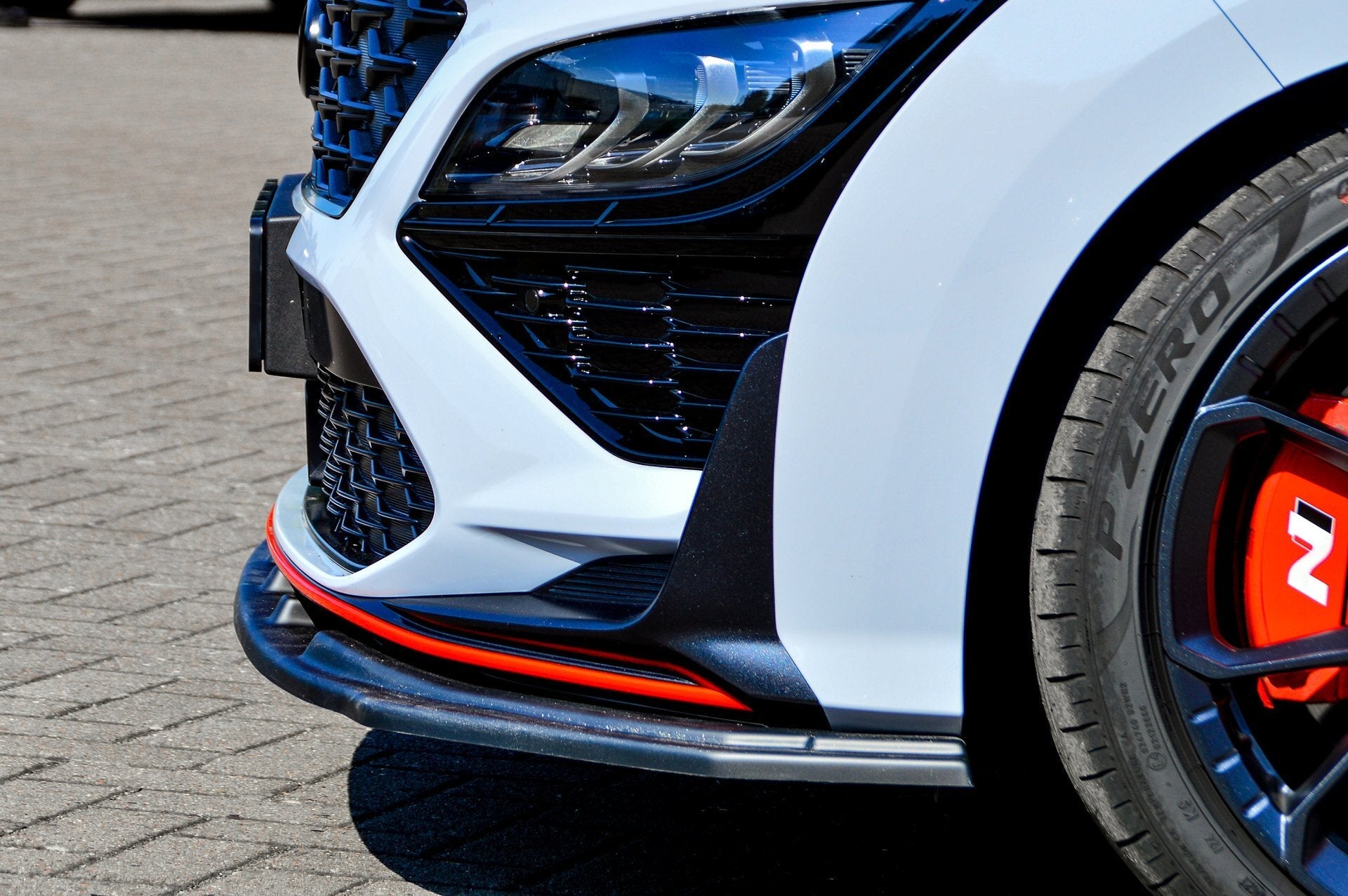 Cup Frontspoilerlippe passend für Hyundai Kona N + N-Line