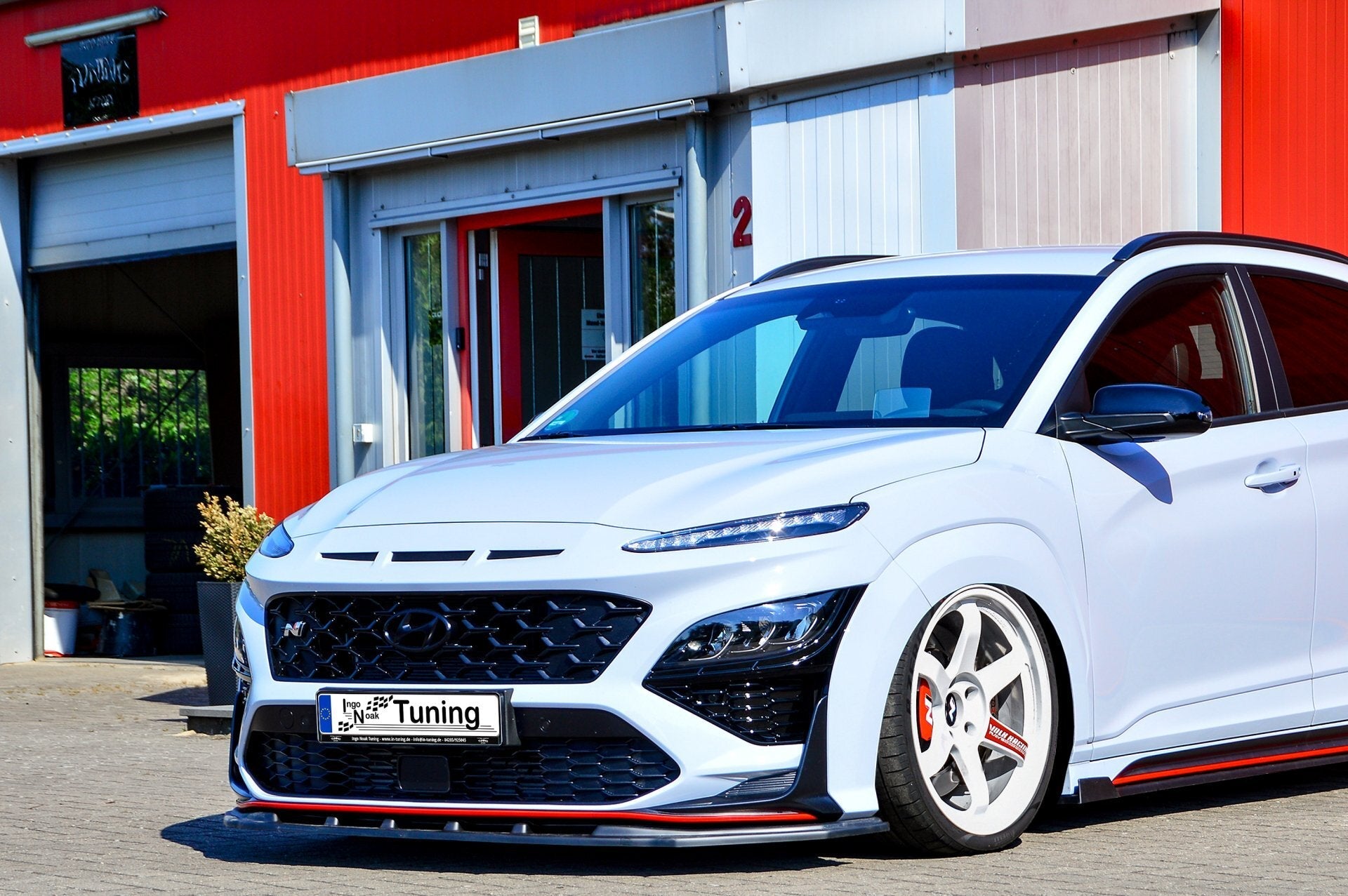 Cup Frontspoilerlippe passend für Hyundai Kona N + N-Line