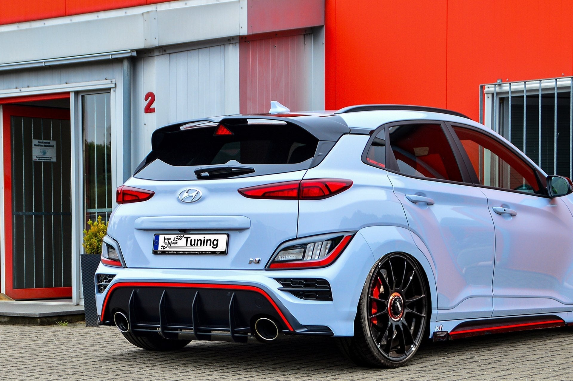 Racing Heckansatz passend für Hyundai Kona N