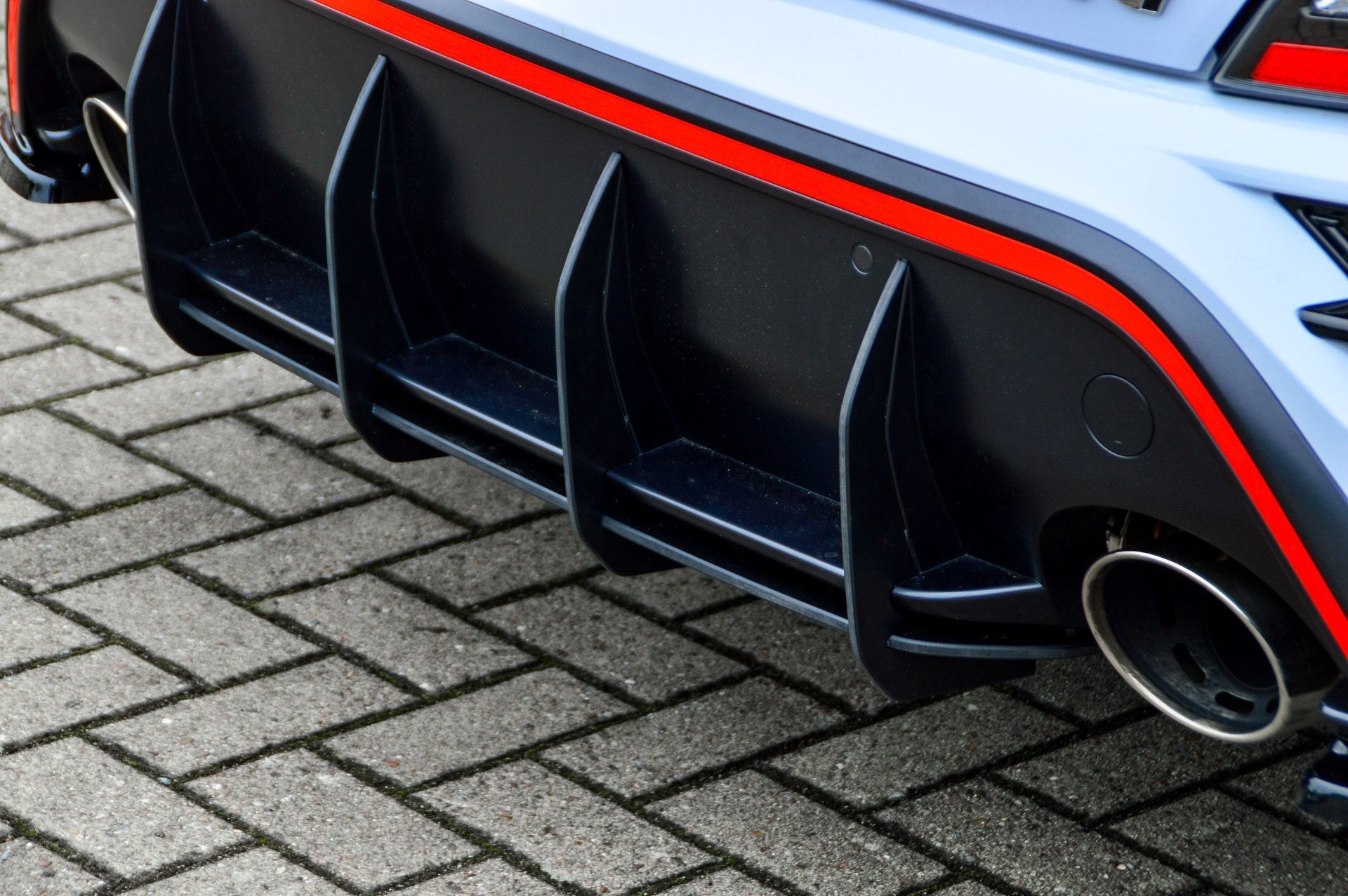 Racing Heckansatz passend für Hyundai Kona N