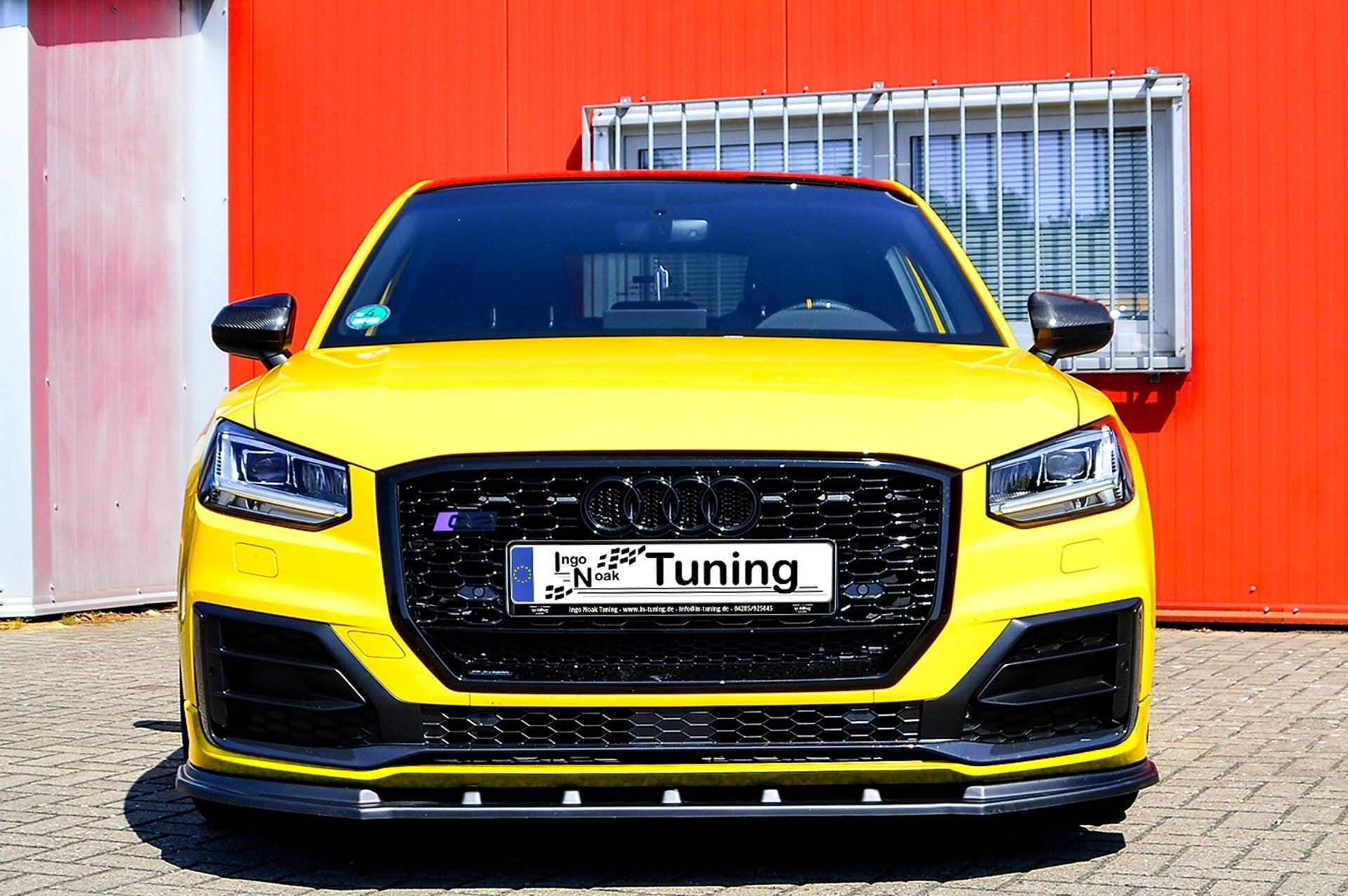 Cup Frontspoilerlippe passend für Audi Q2 Sport GA aus ABS