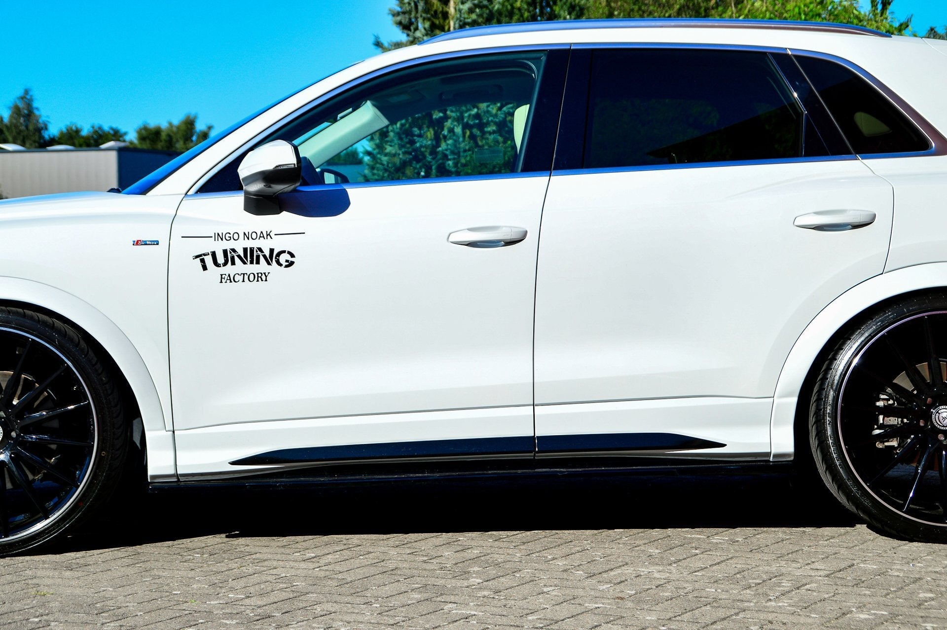 Cup Seitenschweller Satz passend für Audi Q3 +RSQ3 F3/F3N mit S-Line aus ABS