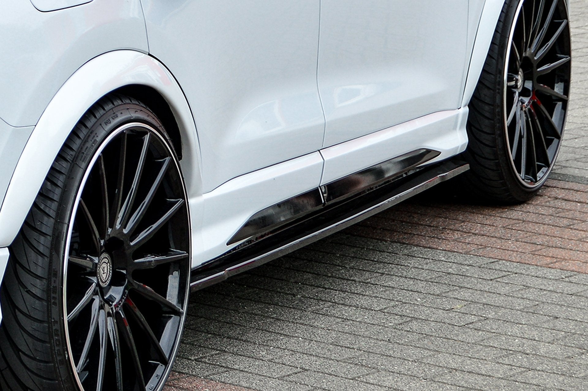 Cup Seitenschweller Satz passend für Audi Q3 +RSQ3 F3/F3N mit S-Line aus ABS