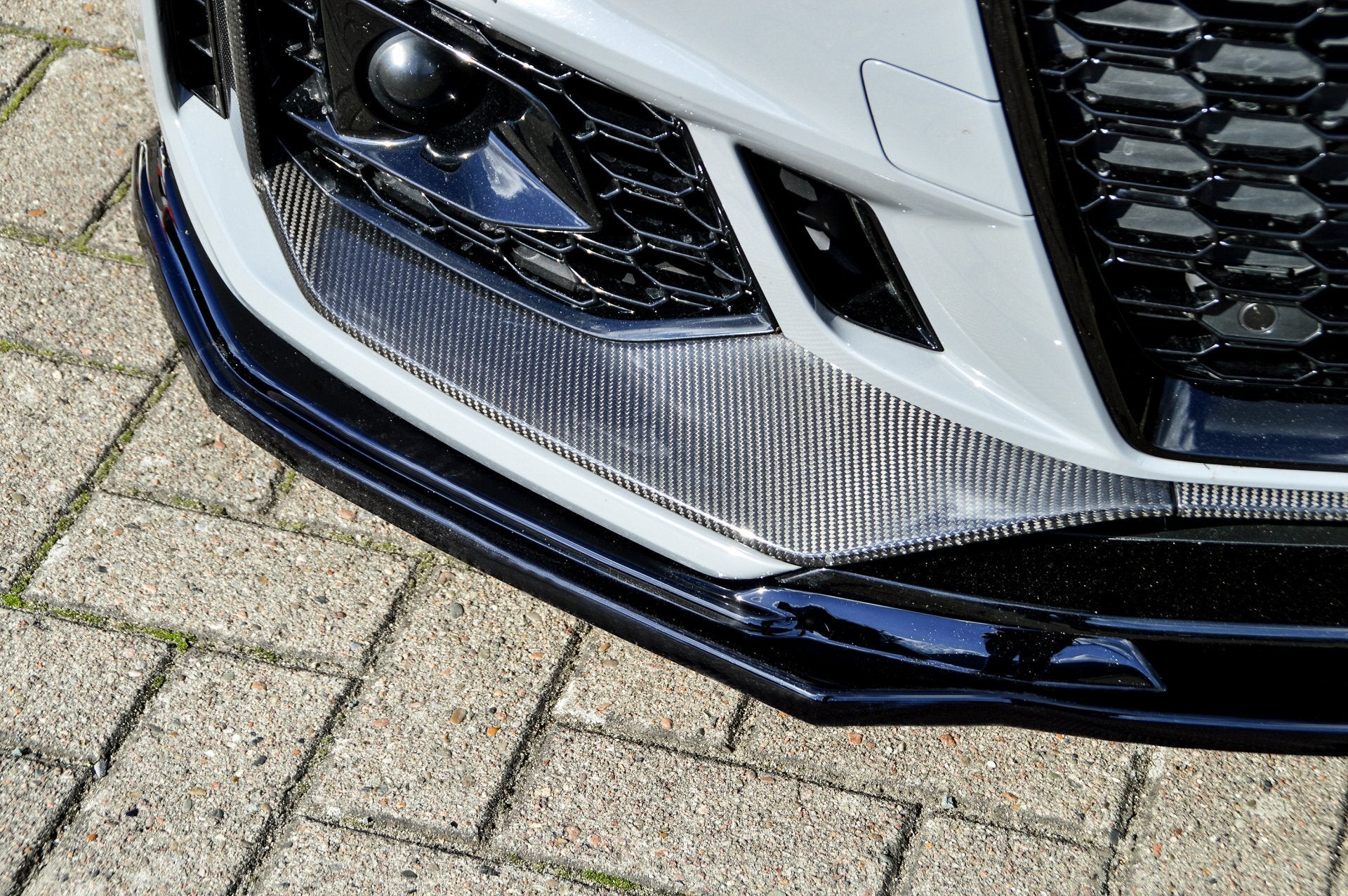 Cup Frontspoilerlippe passend für Audi RS4 B9