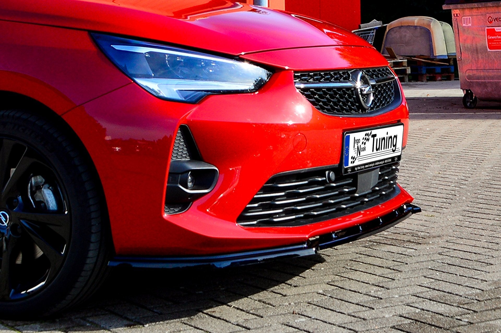 Cup Frontspoilerlippe passend für Opel Corsa F