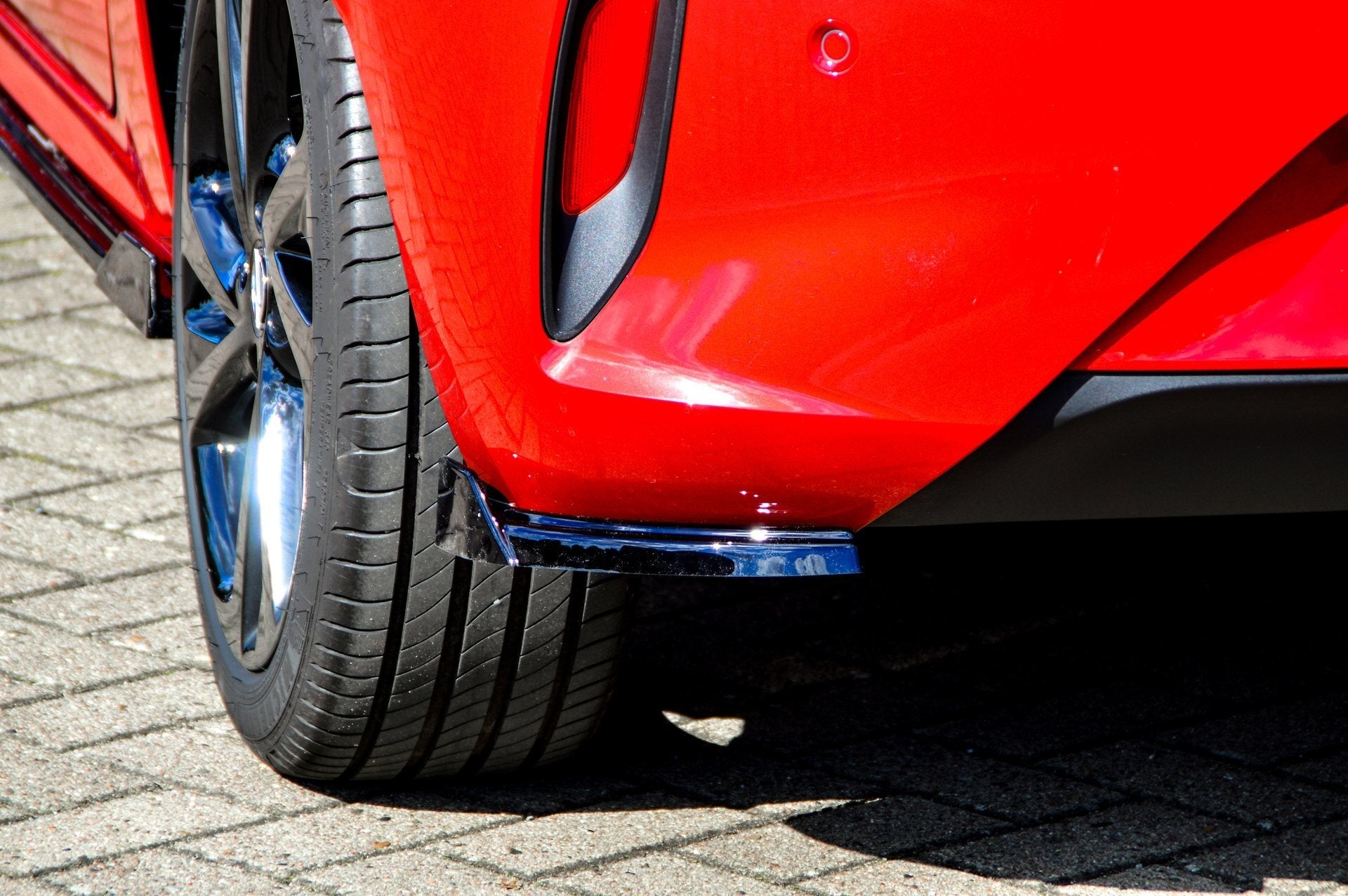 Heckansatz Seitenteile mit Wings aus ABS passend für Opel Corsa F