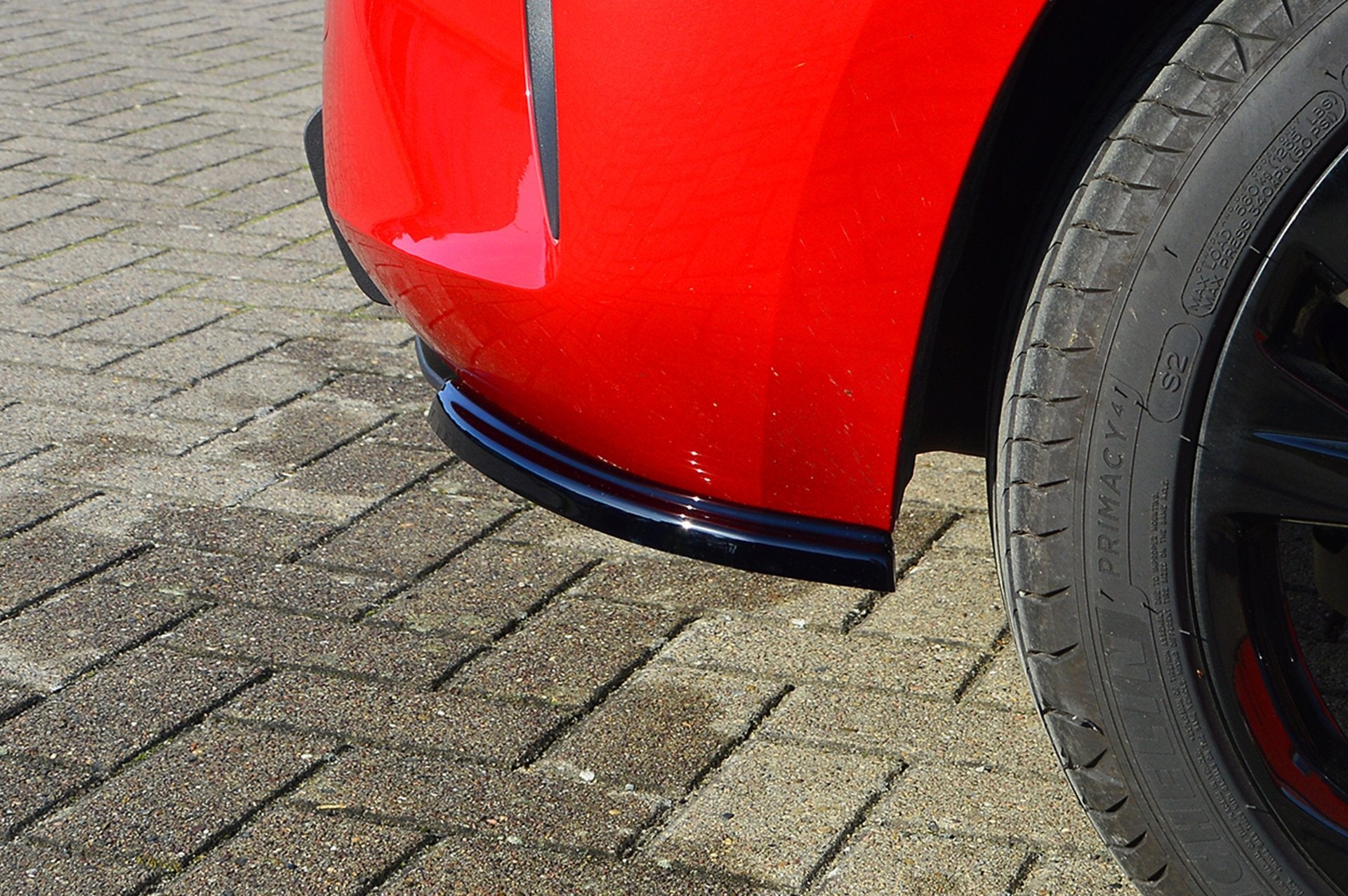 Heckansatz Seitenteile aus ABS passend für Opel Corsa F