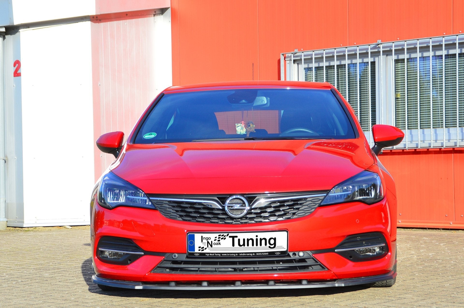 Cup Frontspoilerlippe passend für Opel Astra K 5 Türer + Sportstourer Bj. 2019-2021