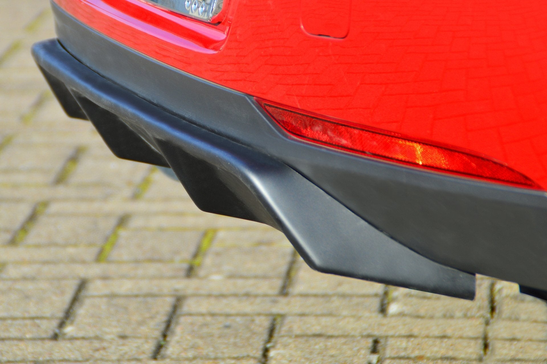 Heckdiffusor aus ABS passend für Opel Astra K Facelift 5.Türer