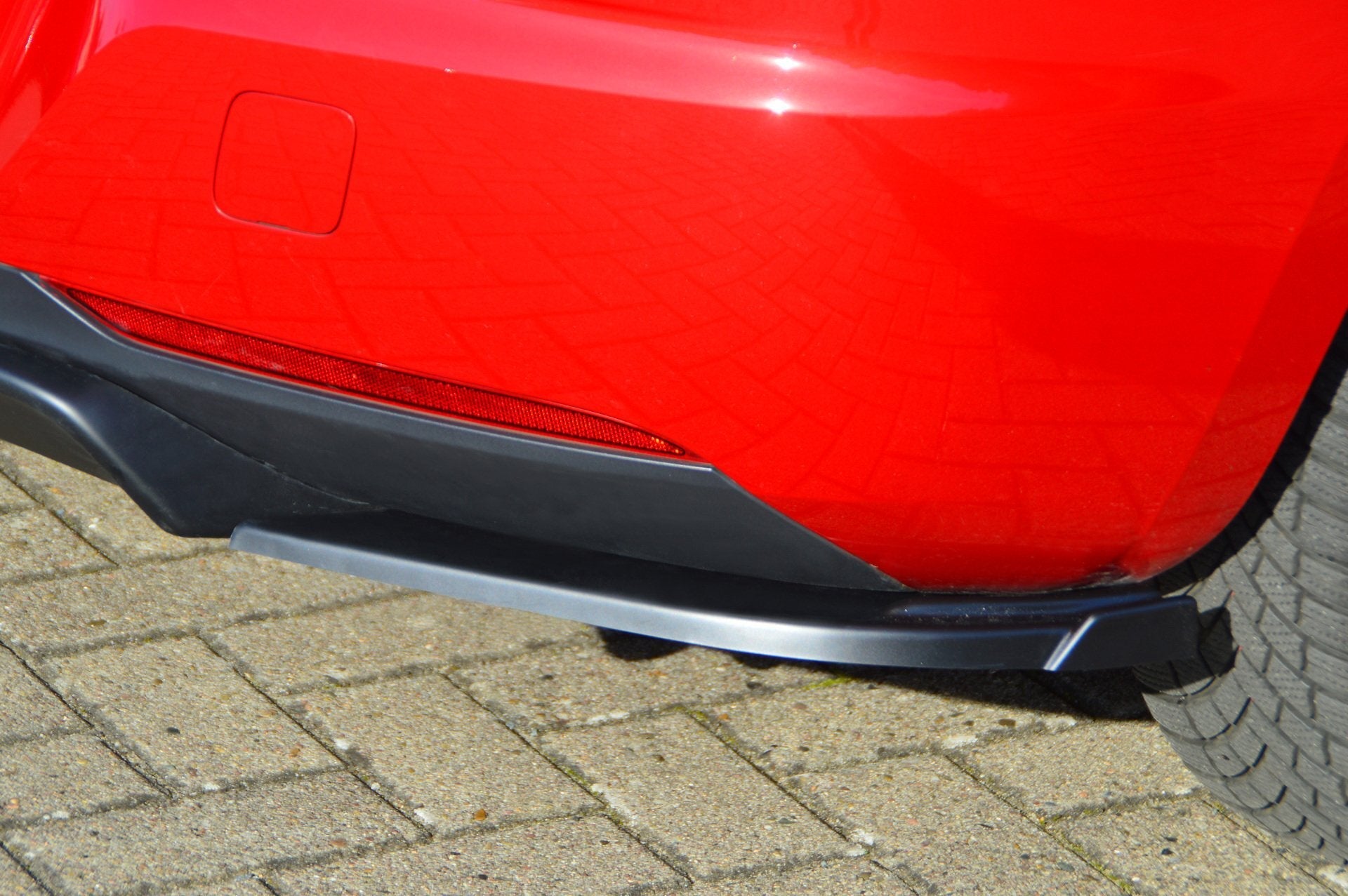 Heckdiffusor+ Seitenteilen mit Wings aus ABS passend für Opel Astra K Facelift 5.Türer