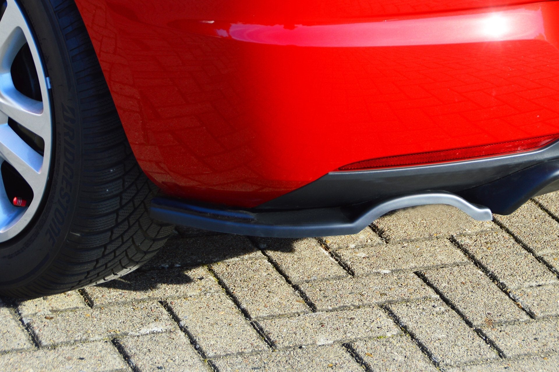 Heckdiffusor+ Seitenteilen aus ABS passend für Opel Astra K Facelift 5.Türer
