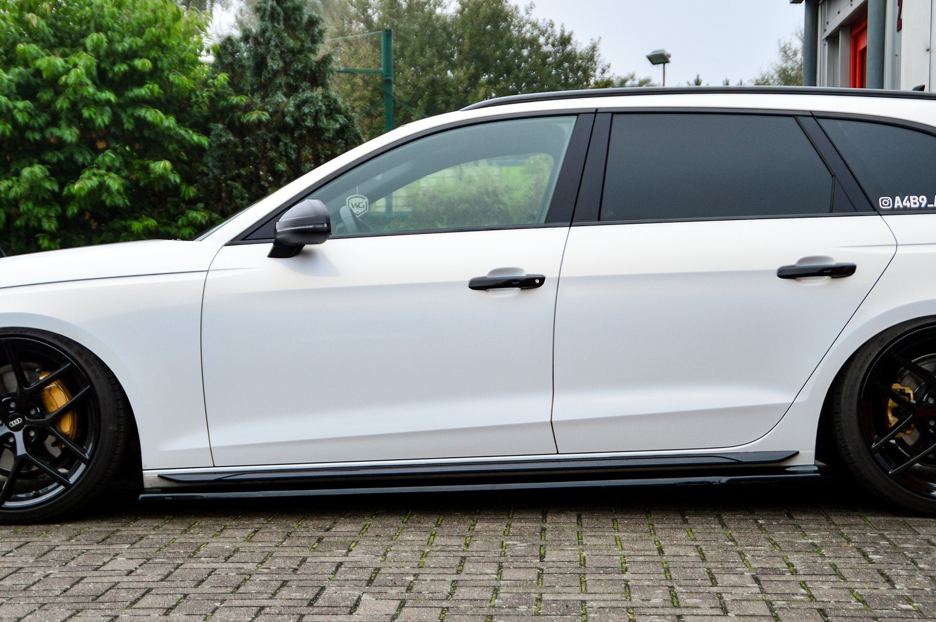 Seitenschweller hinten passend für Audi A4 + S4 B9