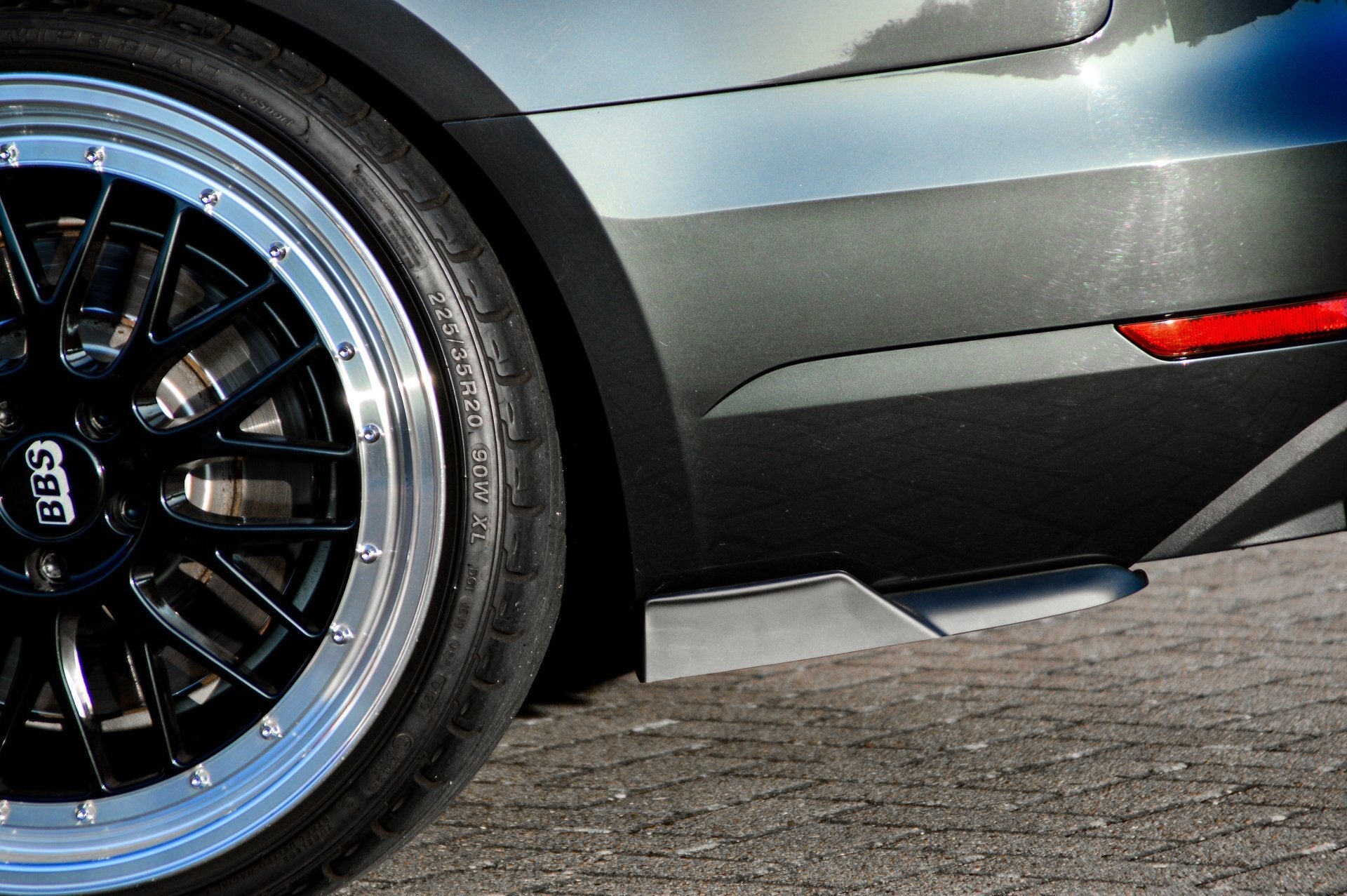 Heckansatz Seitenteile mit Wings passend für Audi A4 B9 Bj. 2015-2019