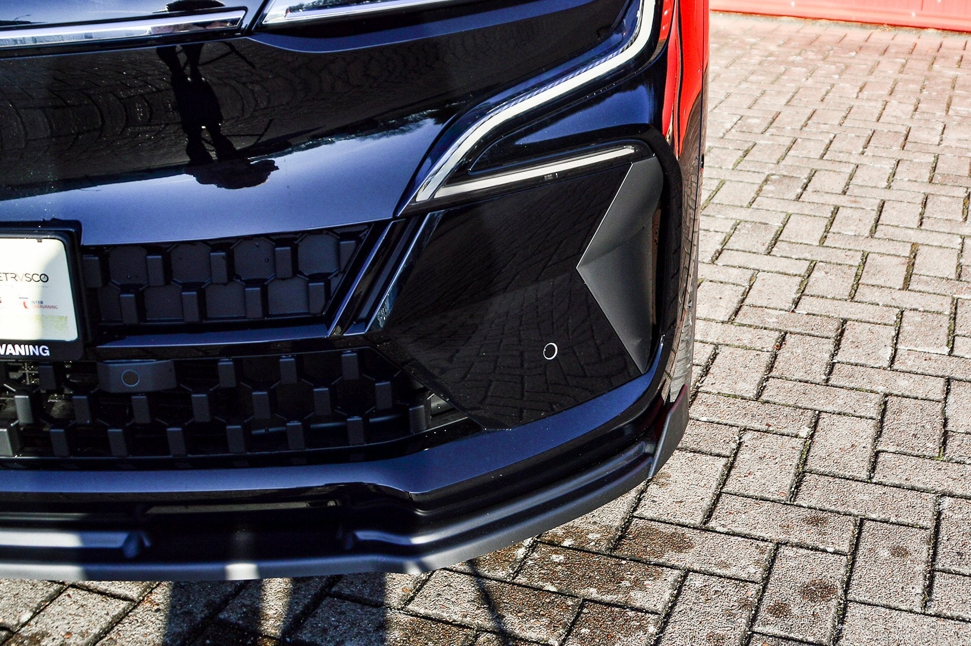 Cup Frontspoilerlippe mit Wings passend für Renault Megane E-Tech RCB