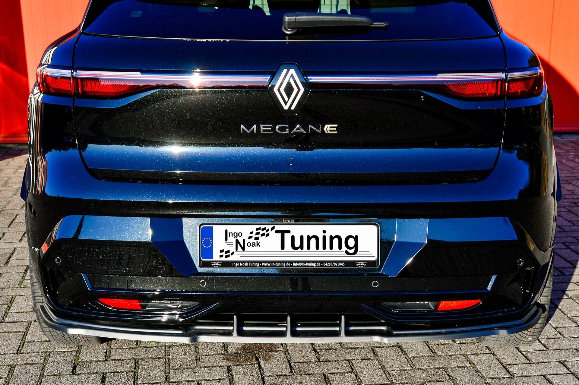 Heckansatz aus ABS passend für Renault Megane E-Tech Electric RCB