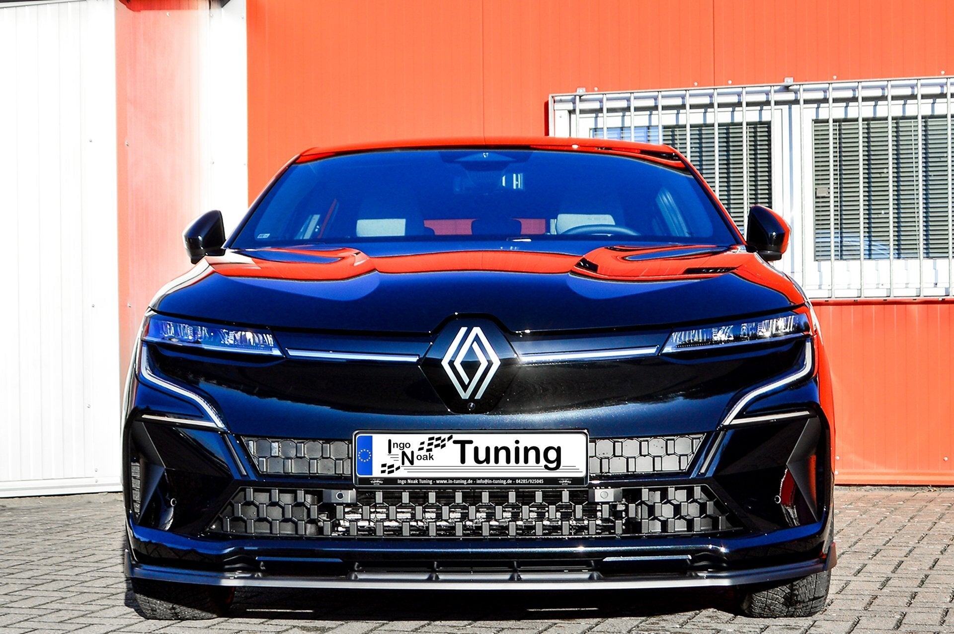 Cup Frontspoilerlippe mit Wings passend für Renault Megane E-Tech RCB