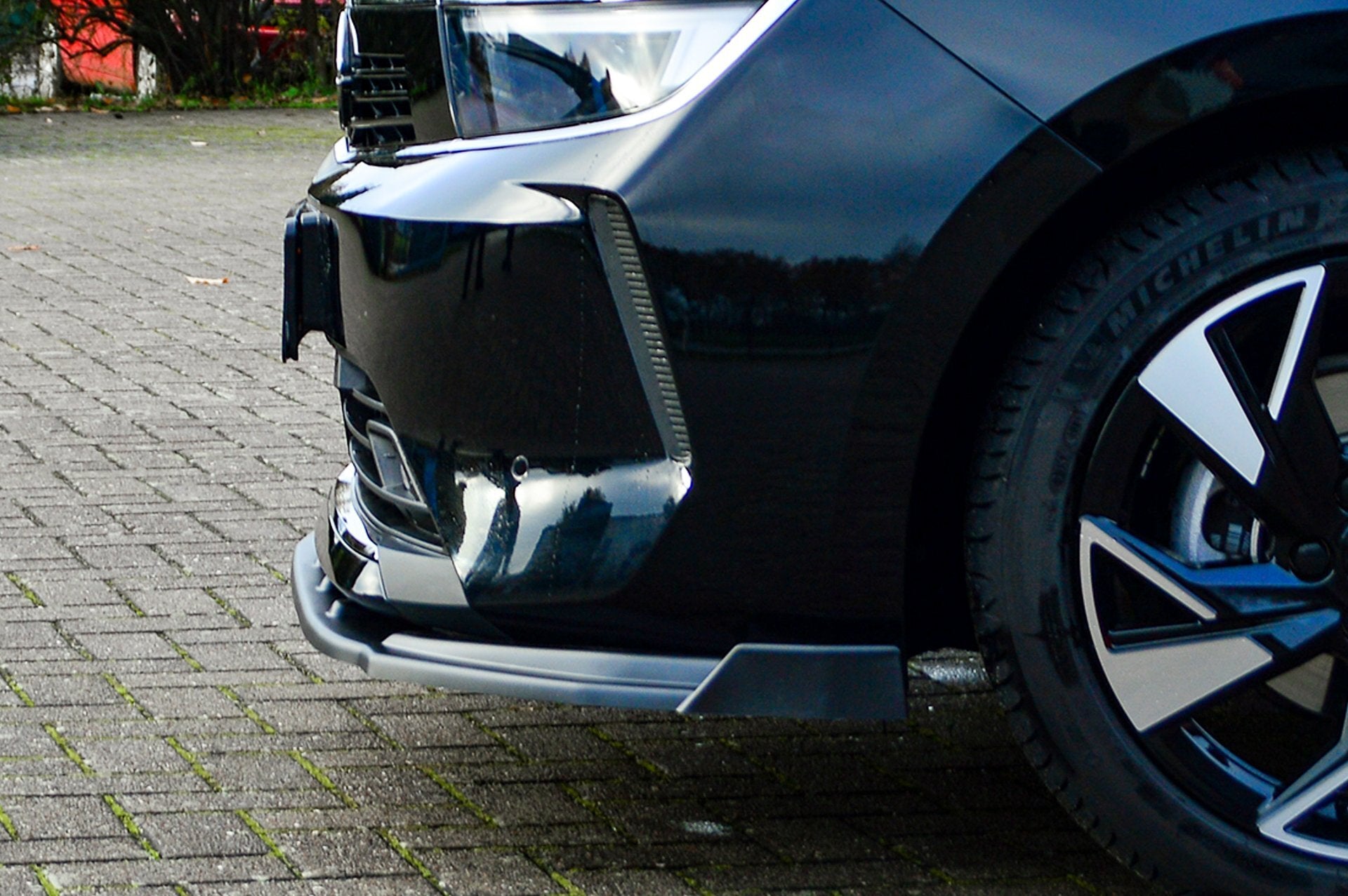 Cup Frontspoilerlippe mit Wings passend für Opel Astra L Standard