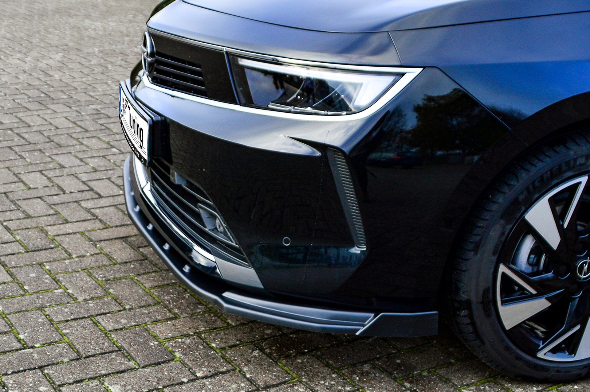 Cup Frontspoilerlippe mit Wings passend für Opel Astra L Standard