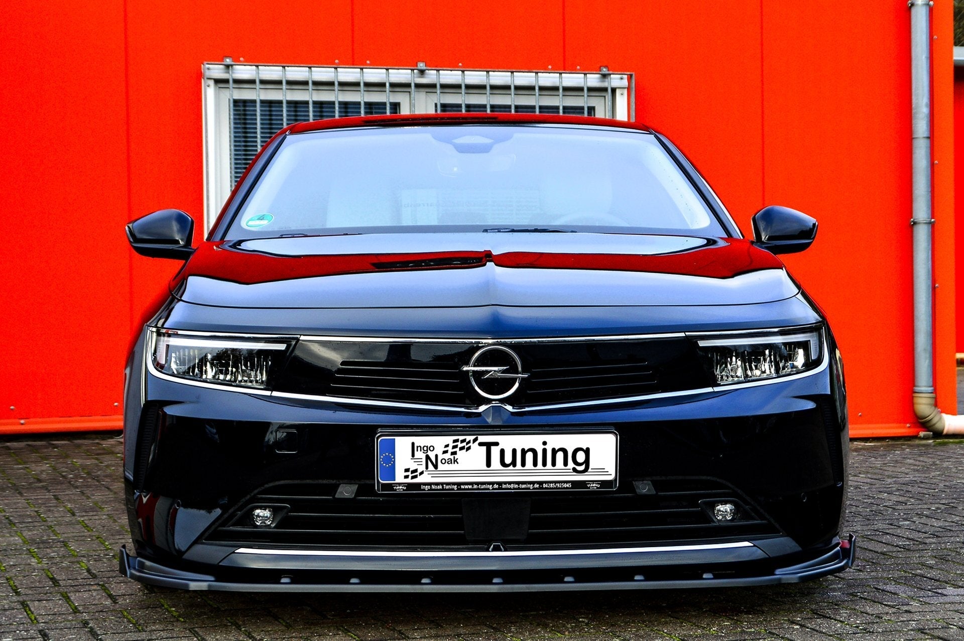 Cup Frontspoilerlippe mit Wings passend für Opel Astra L Standard