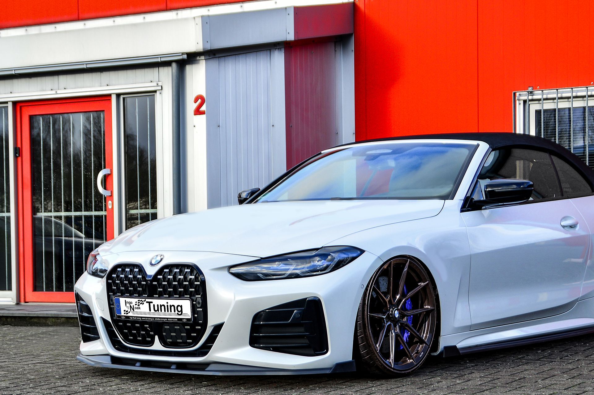 Cuplippe Spoilerschwert mit Wings aus ABS passend für BMW 4er G22+G23