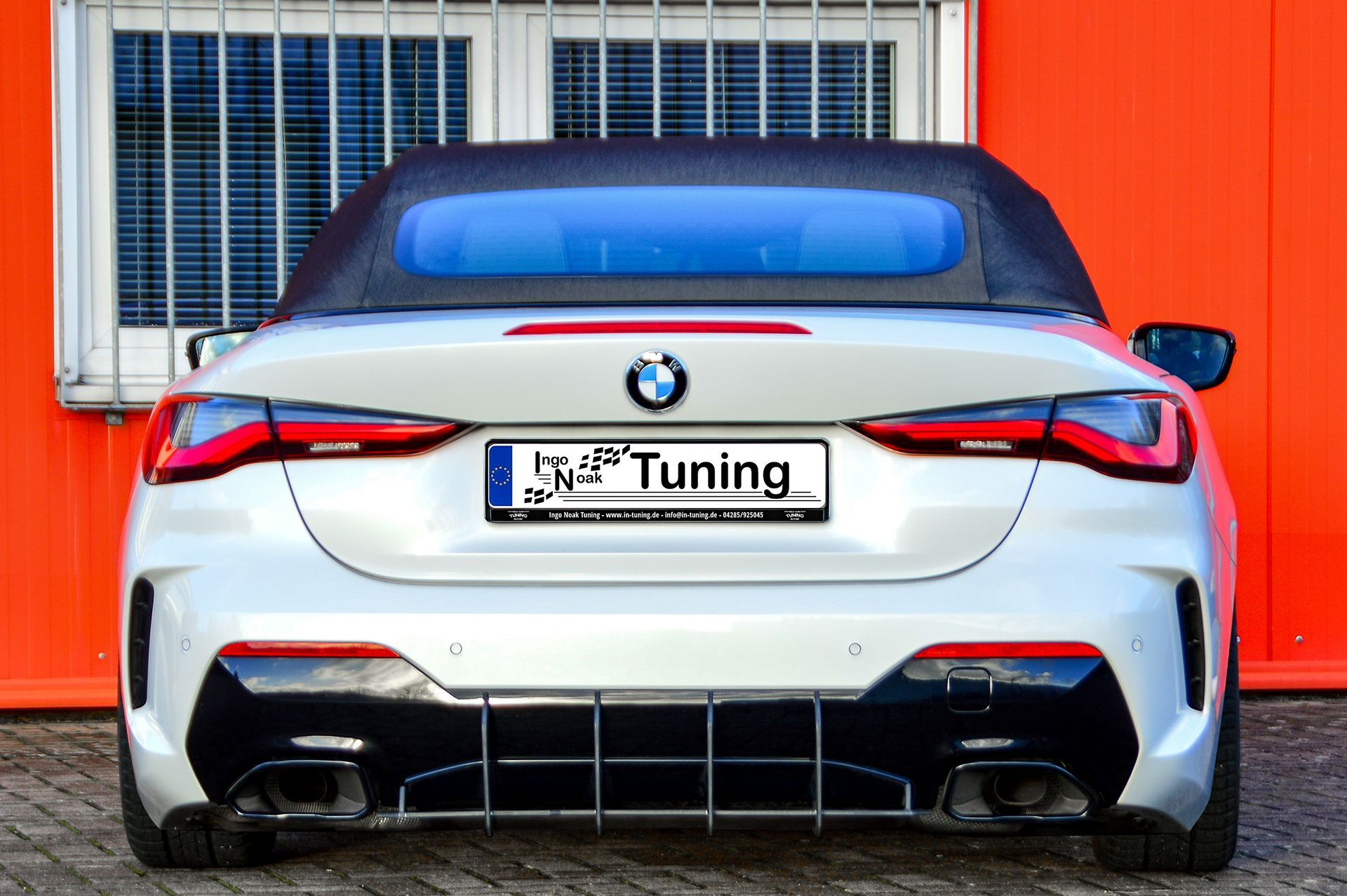 Heckeinsatz Diffusor Heckeinsatz V.2 passend für BMW 4er G22/G23