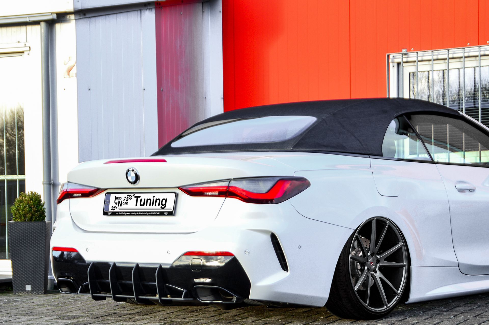 Heckeinsatz Diffusor Heckeinsatz V.2 passend für BMW 4er G22/G23