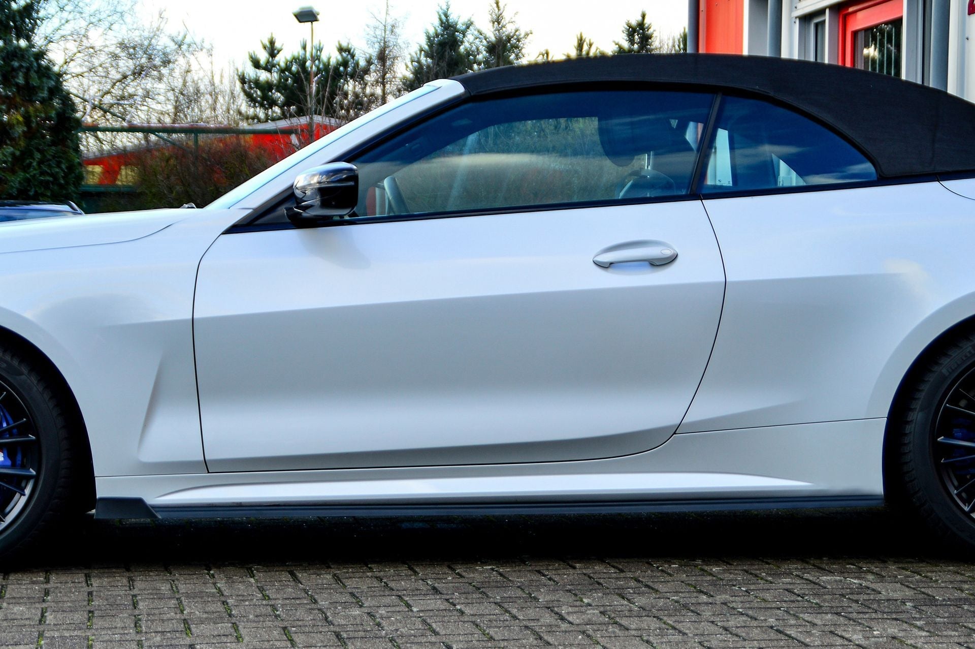 Cup Seitenschweller mit Wings vorne passend für BMW 4er G22 G23