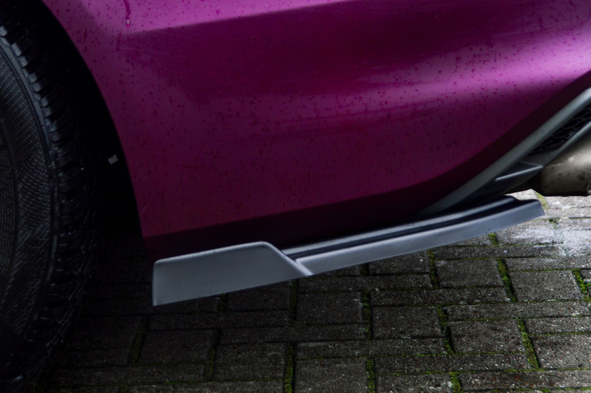 Heckansatz Seitenteile mit Wings passend für Audi A4 B8 mit S-Line +S4