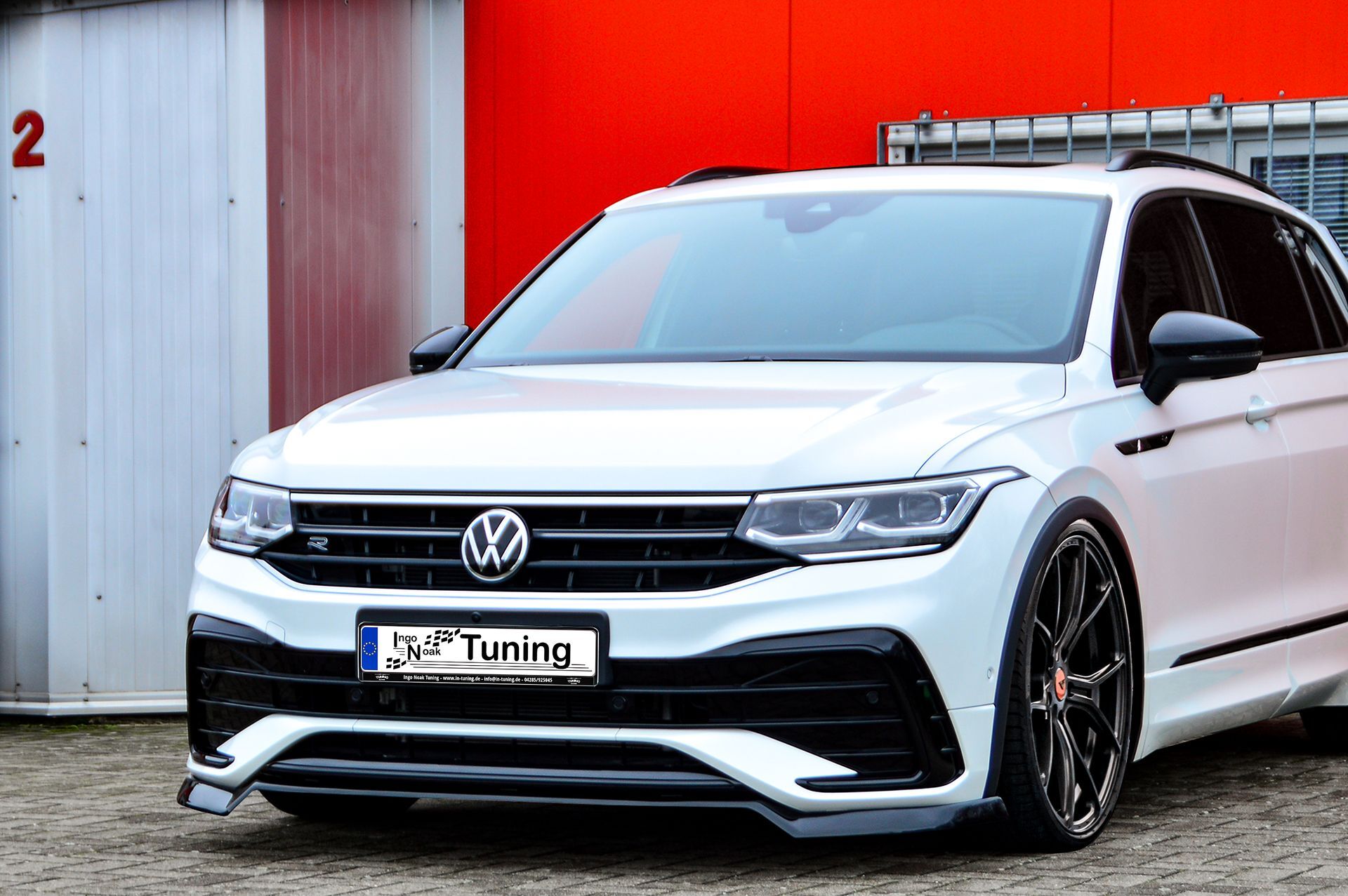 Cuplippe Spoilerschwert aus ABS passend für VW Tiguan 2 AD1