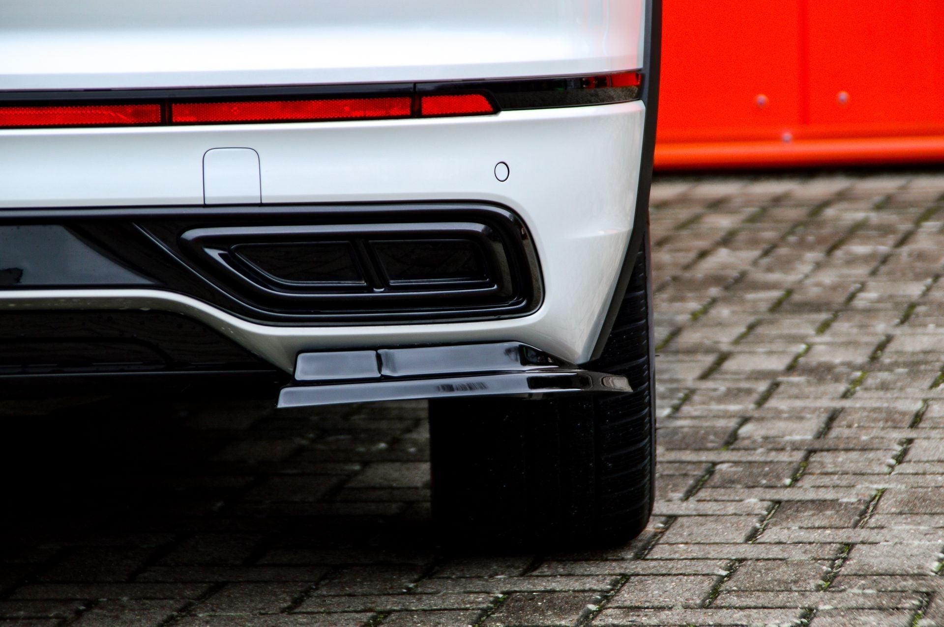 Heckansatz Seitenteile passend für VW Tiguan 2 AD1 Facelift R-Line Allspace