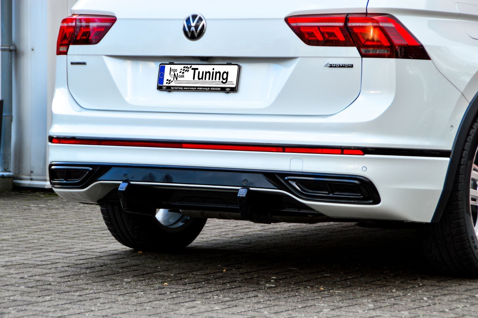 Heckansatz Aufsätze 2.tlg passend für VW Tiguan 2 AD1 Facelift R-Line