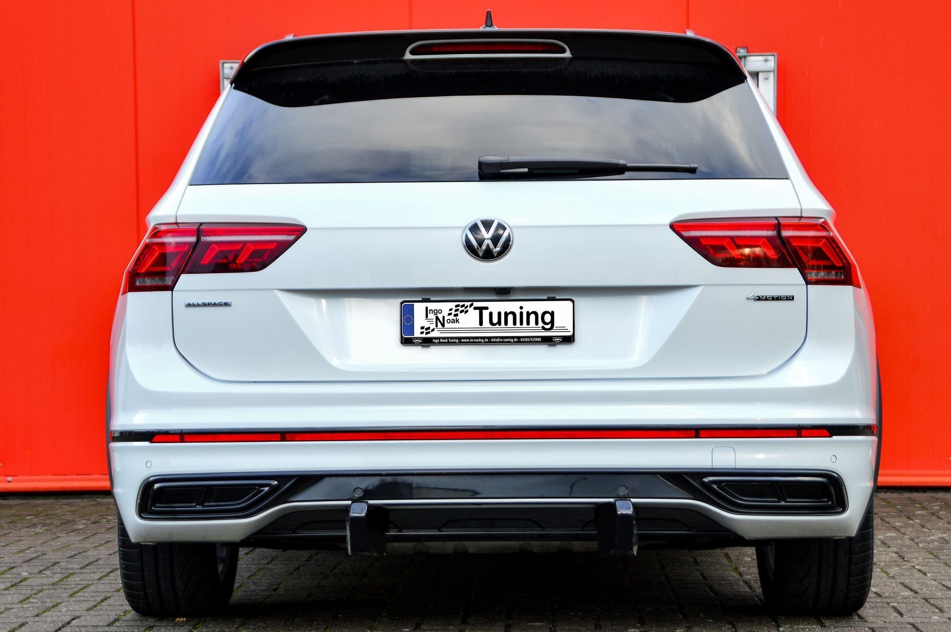 Heckansatz Aufsätze 2.tlg passend für VW Tiguan 2 AD1 Facelift R-Line