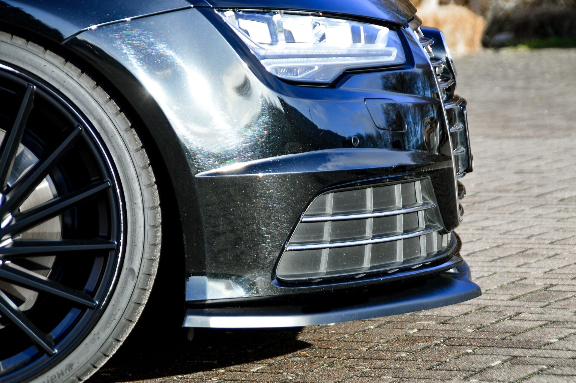 Cup Frontspoilerlippe passend für Audi A7 C7 4G Facelift