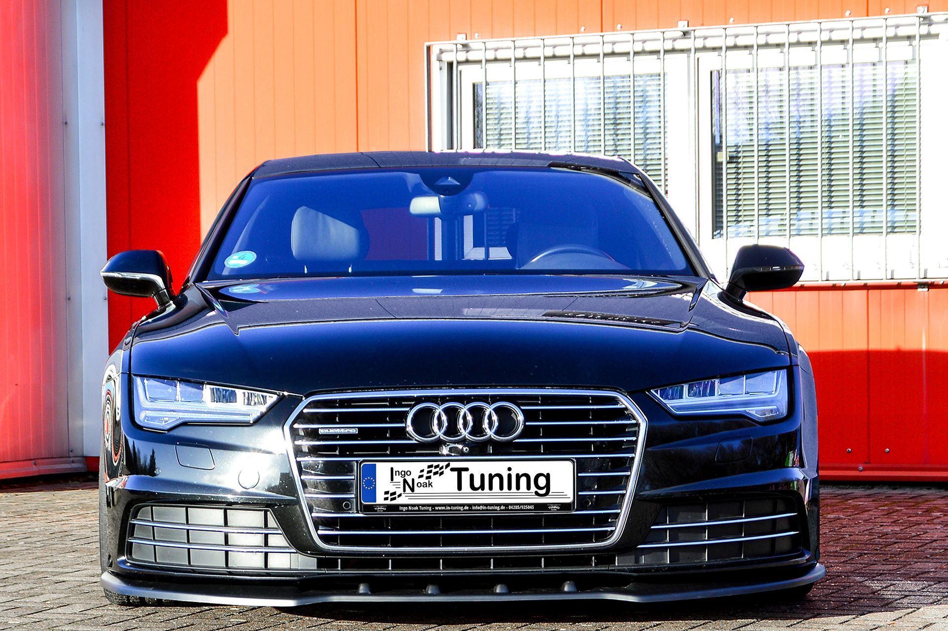 Cup Frontspoilerlippe passend für Audi A7 C7 4G Facelift