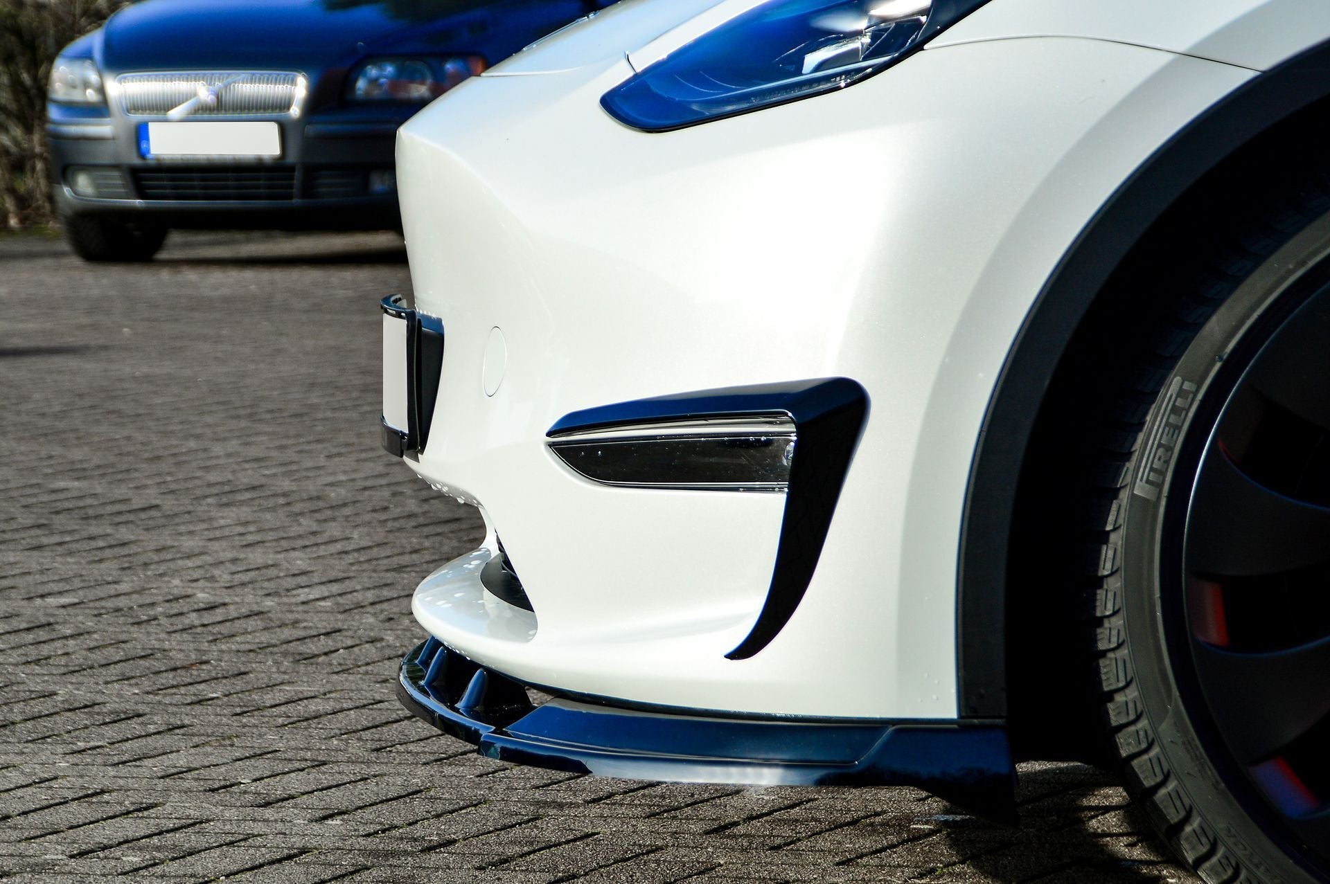 Cup Frontspoilerlippe passend für Tesla Model Y