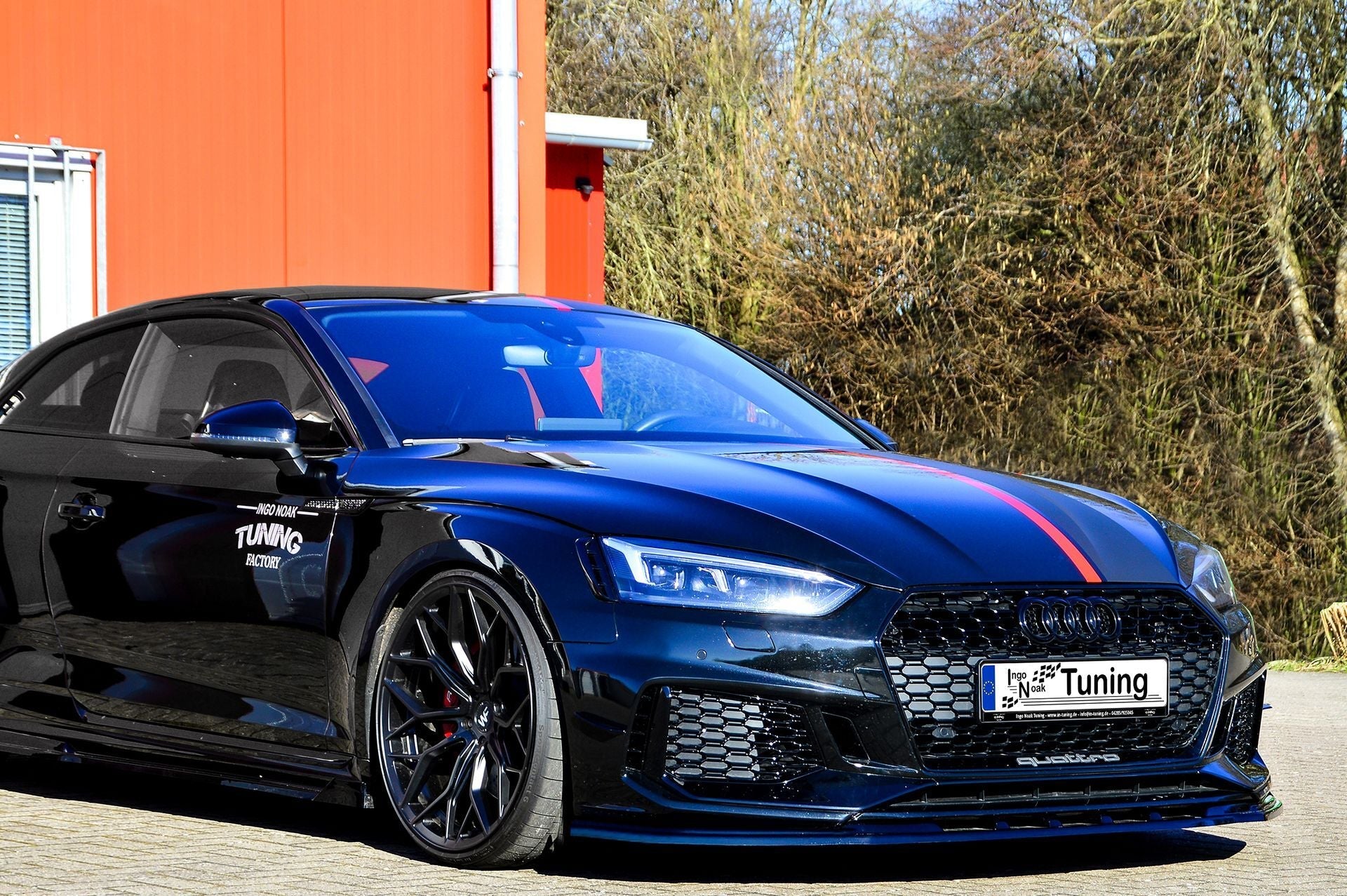 Cup Frontspoilerlippe passend für Audi RS5 F5 B9