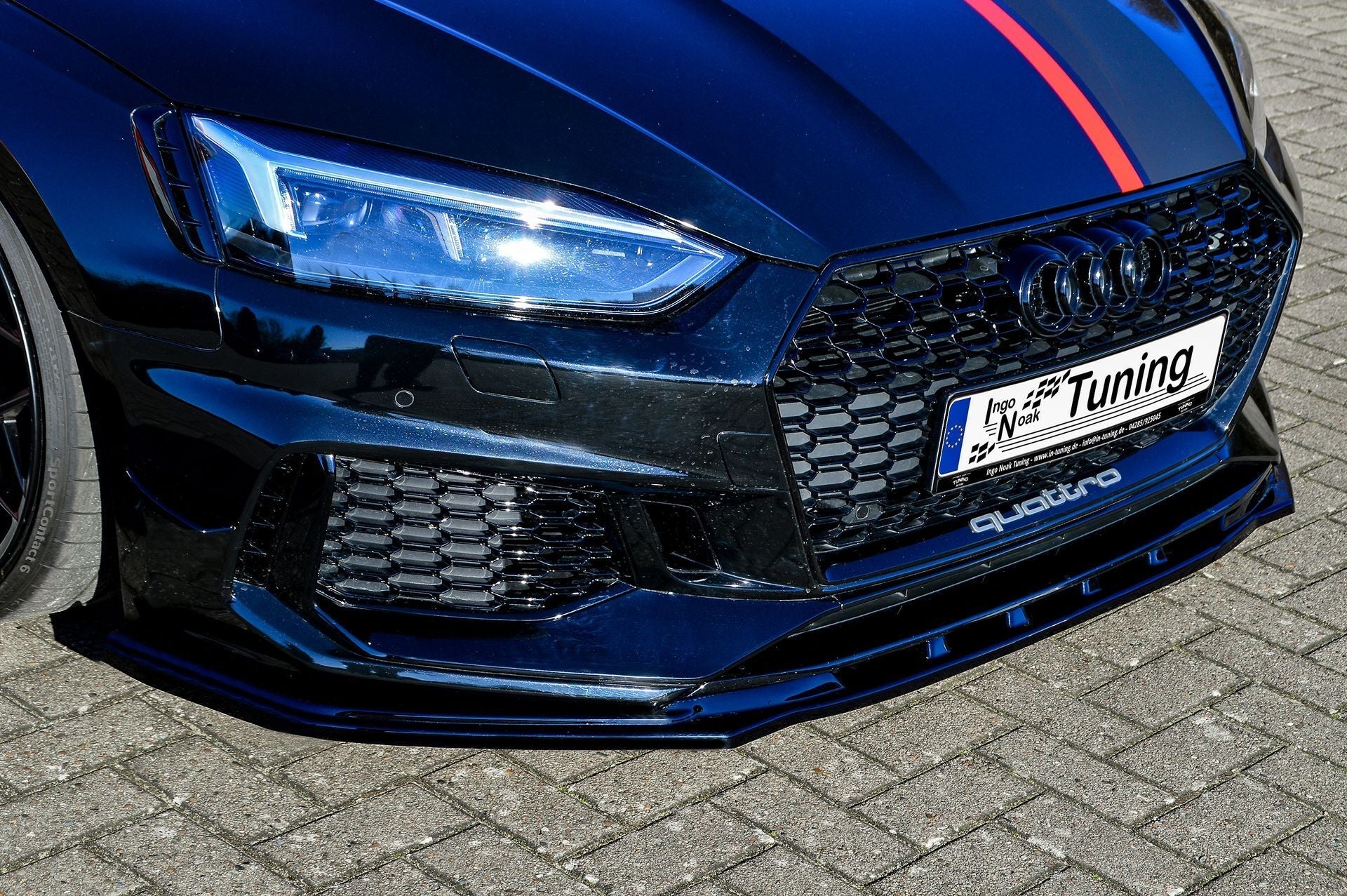 Cup Frontspoilerlippe passend für Audi RS5 F5 B9