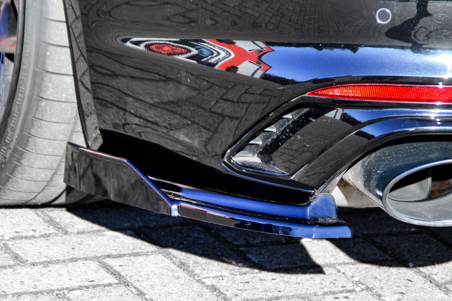 Heckansatz Seitenteile mit Wings passend für Audi RS5 B9 F5