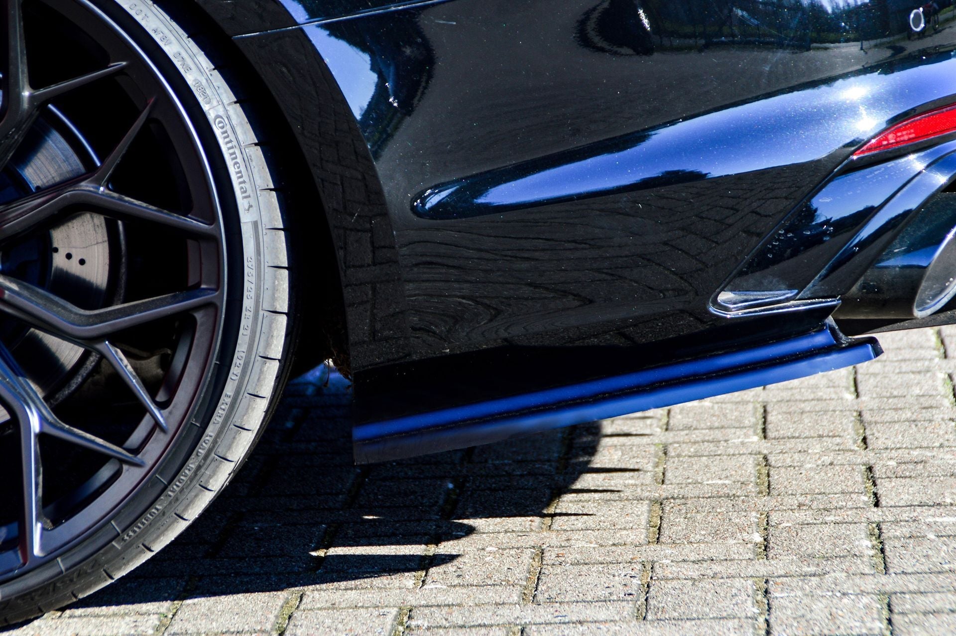 Heckansatz Seitenteile aus ABS passend für Audi RS5 B9 F5
