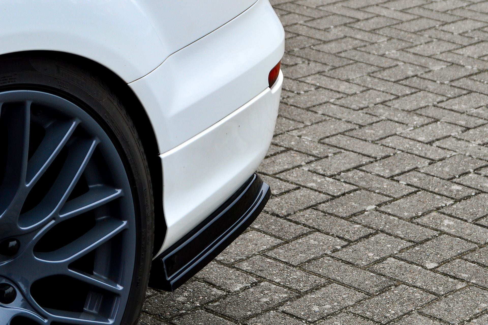 Heckansatz Seitenteile passend für Audi Q7 4L mit S-Line