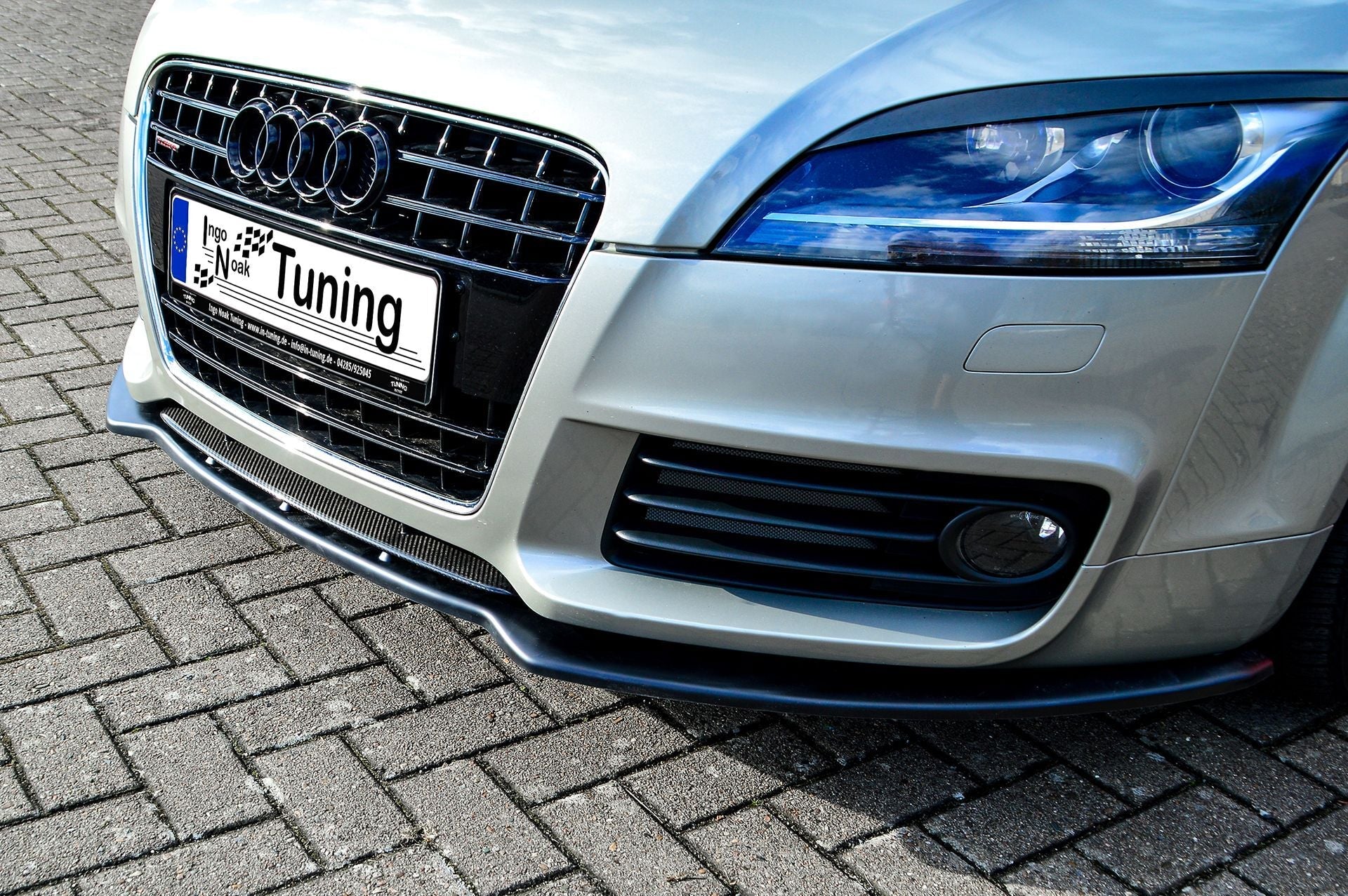 Cup Frontspoilerlippe passend für Audi TT 8J mit S-Line