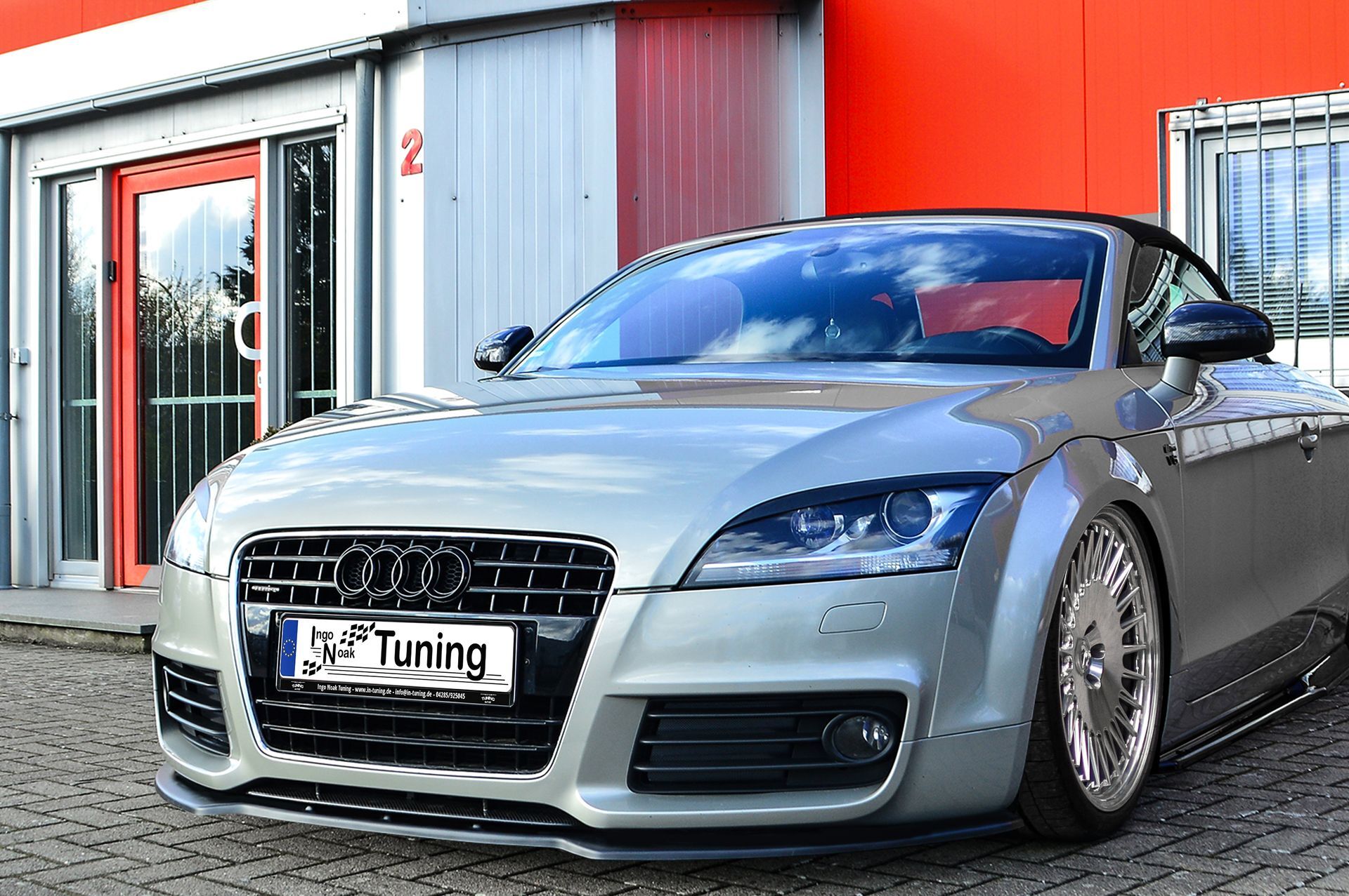 Cup Frontspoilerlippe passend für Audi TT 8J mit S-Line