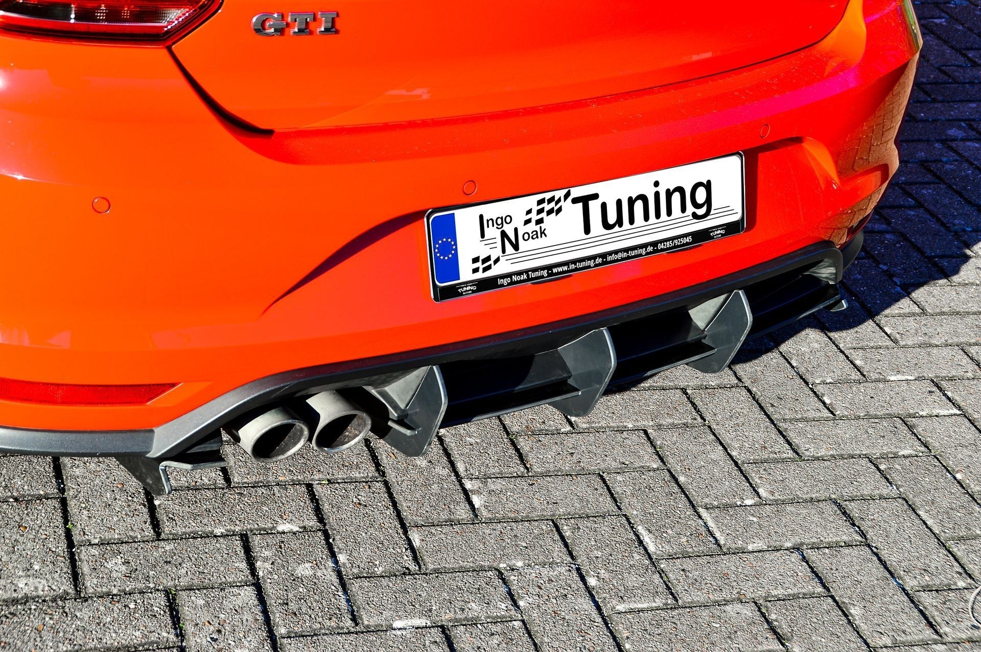 Gefräster Heckansatz passend für VW Polo GTI 6C