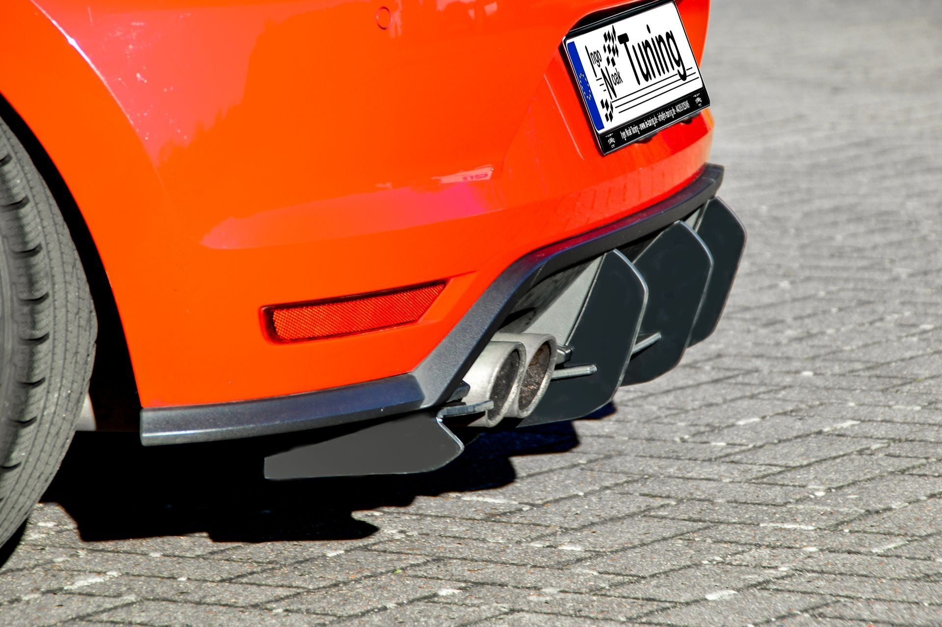 Gefräster Heckansatz passend für VW Polo GTI 6C