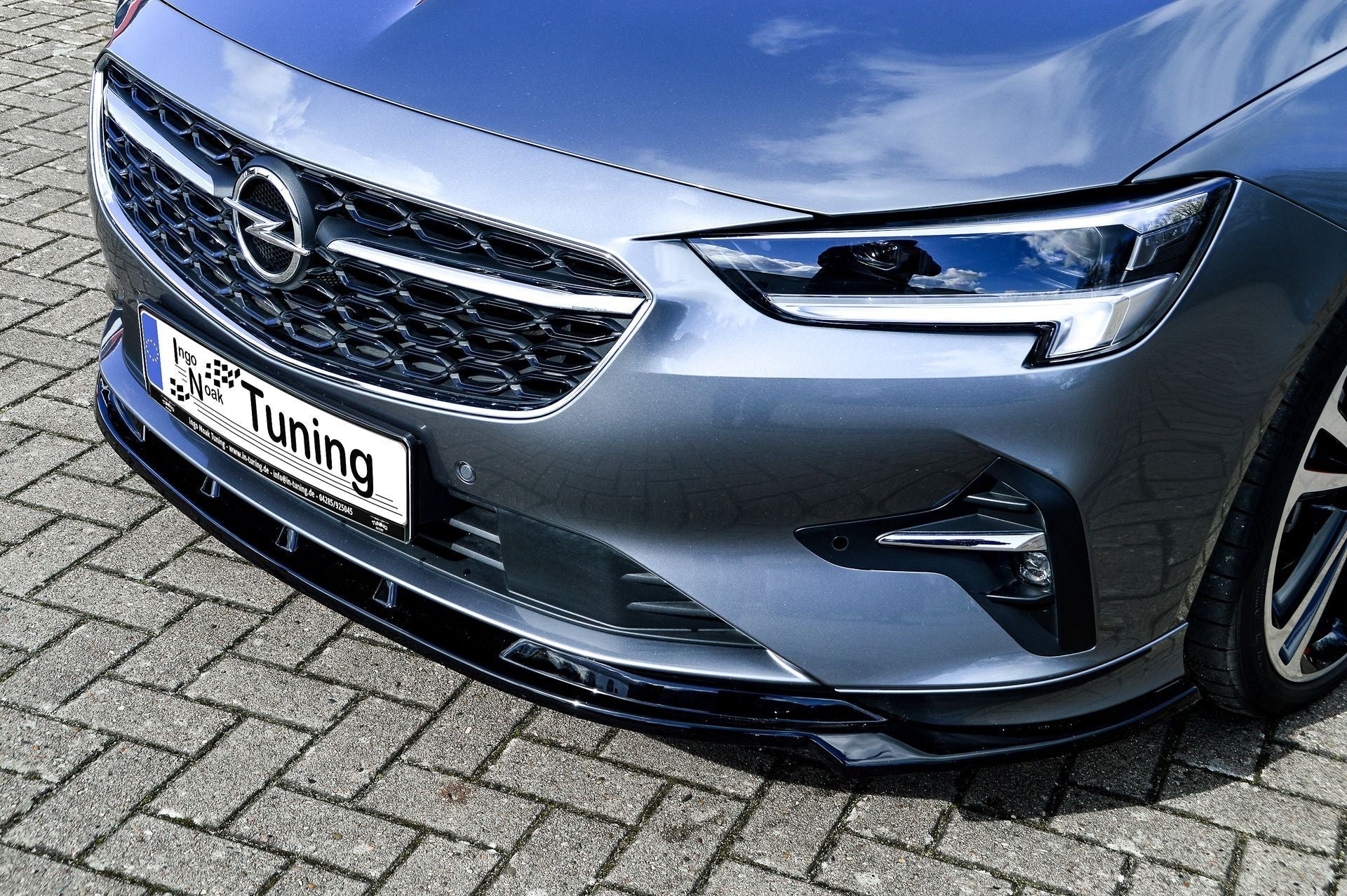 Cup Frontspoilerlippe passend für Opel Insignia B OPC-Line Facelift aus ABS