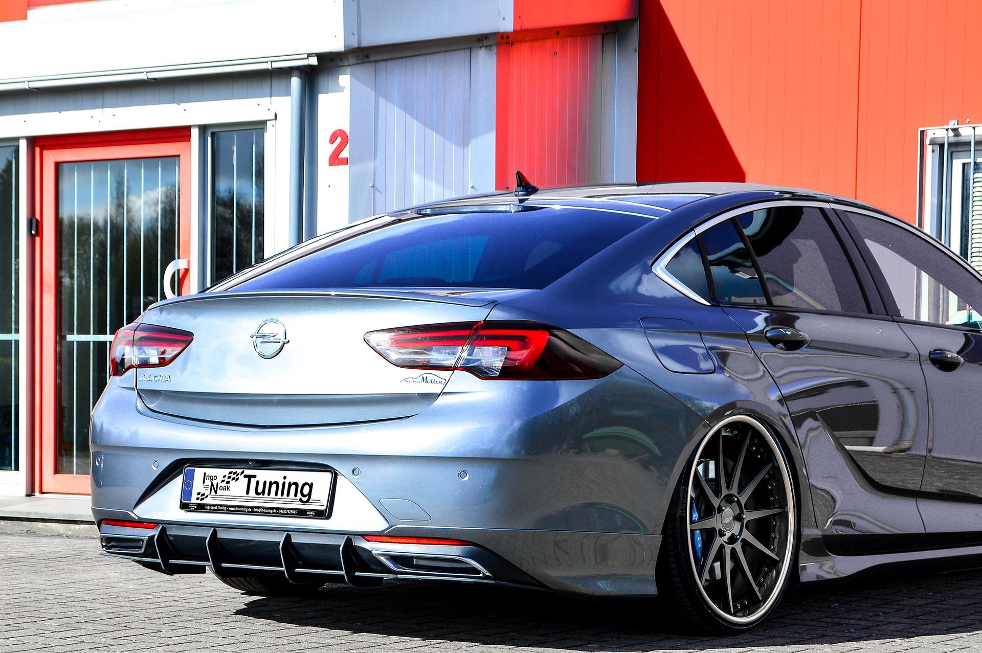 Heckansatz passend für Opel Insignia B Grandsport OPC Line ab Bj. 2021
