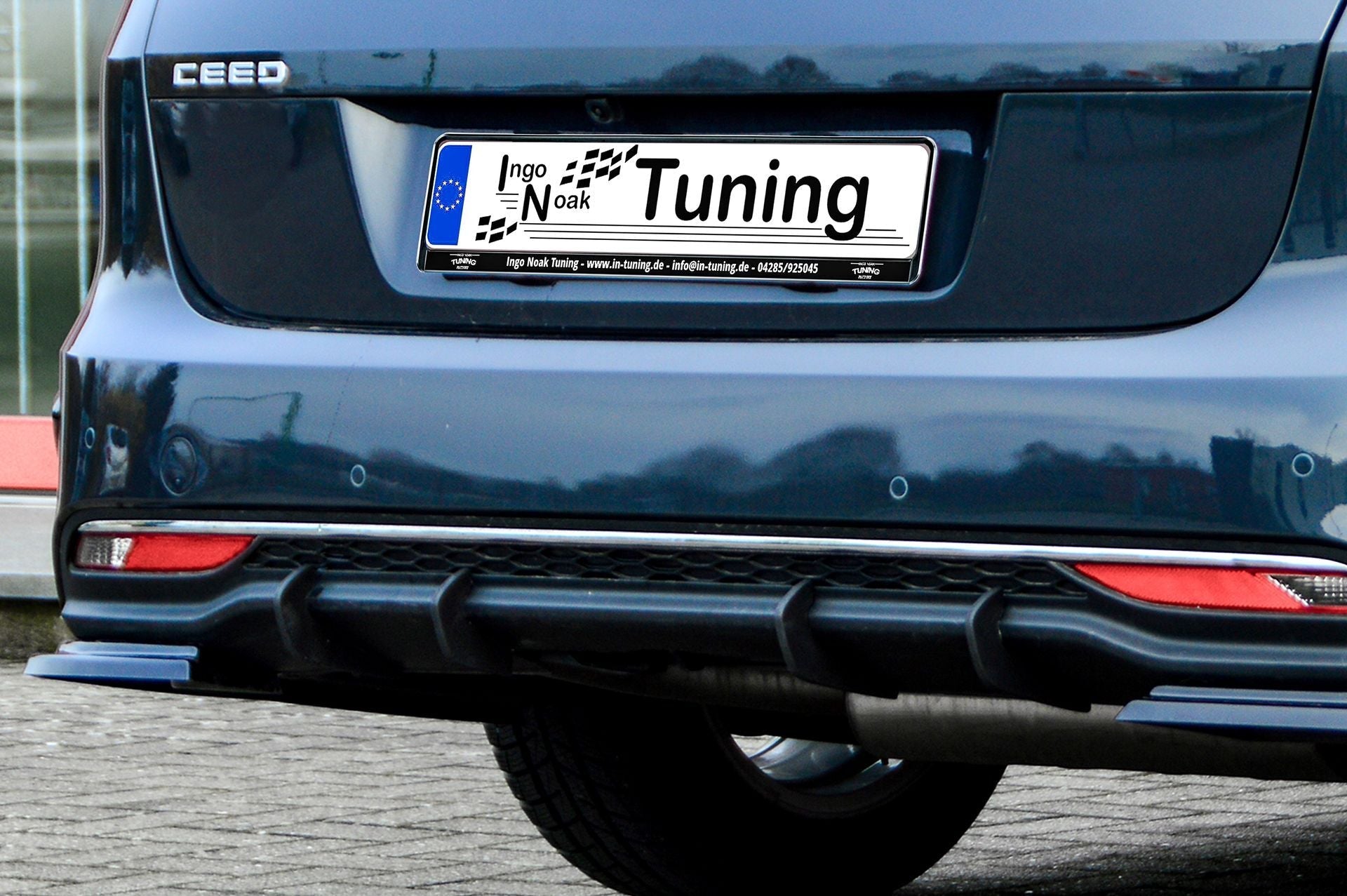 Gefräster Heckansatz 4.tlg passend für Kia Ceed CD Sportswagon
