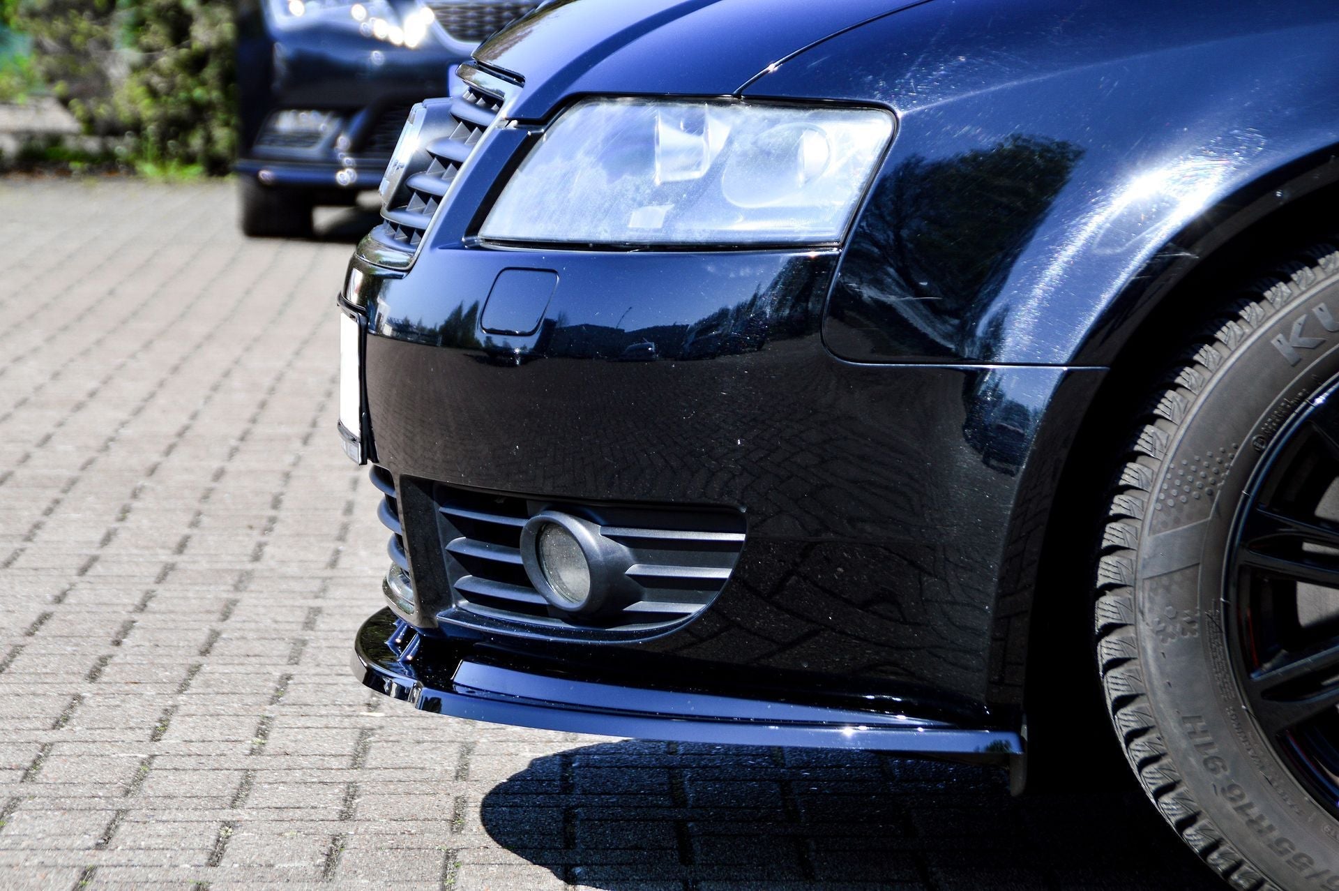 Cup Frontspoilerlippe passend für Audi A4 B6 8H Cabrio