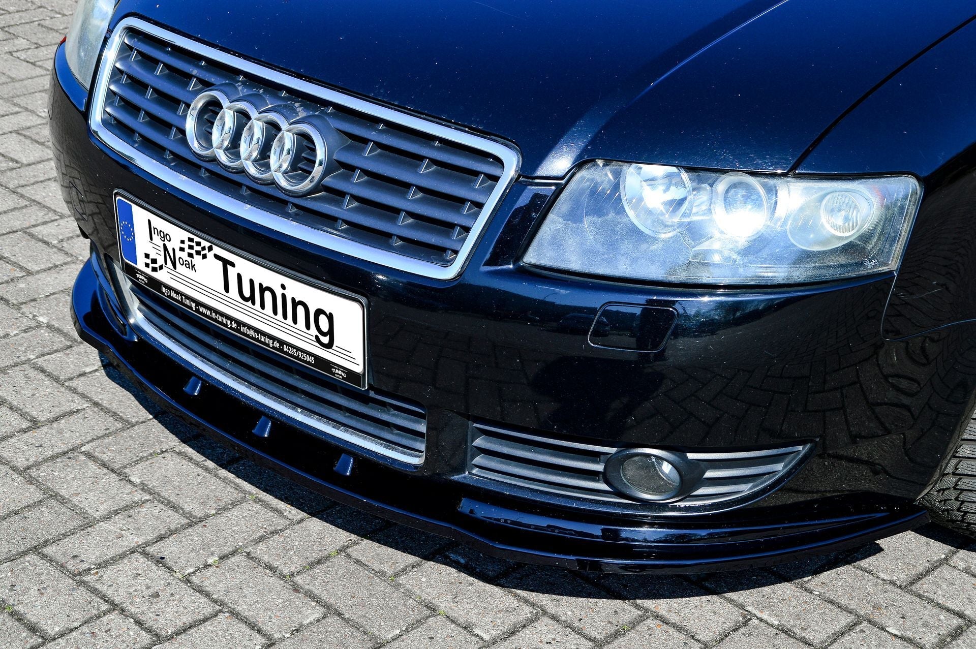 Cup Frontspoilerlippe passend für Audi A4 B6 8H Cabrio