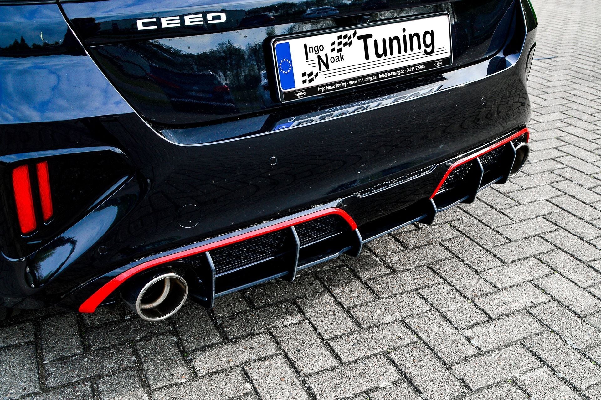 Heckdiffusor Diffusor passend für Kia Ceed GT CD Facelift